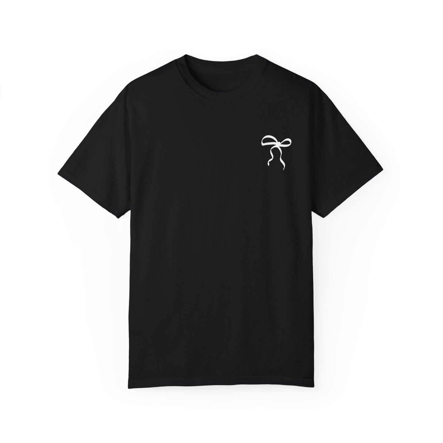 Inspirational T-Shirt with Bow Design – "But God"
