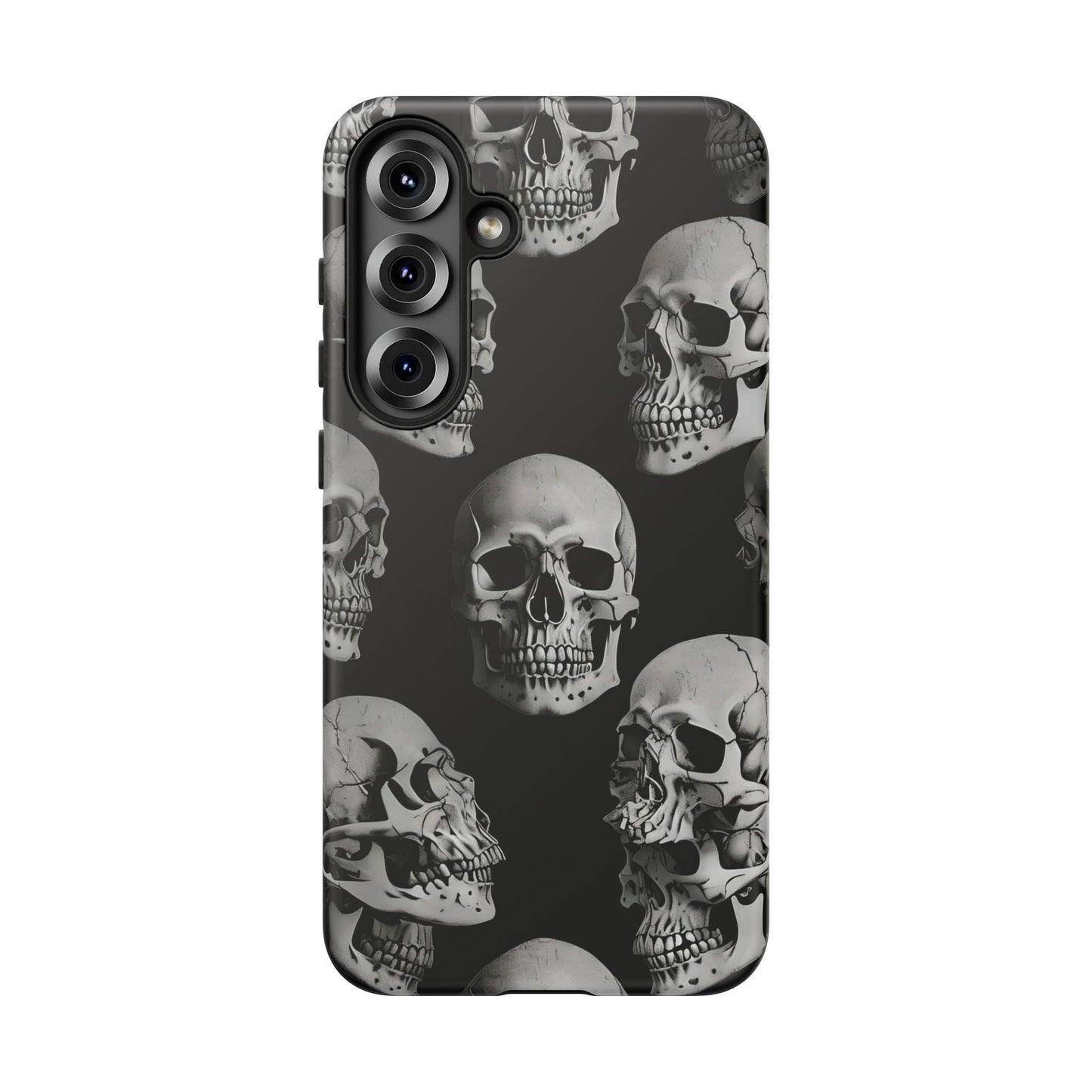 Skull Print Phone Case - Tough Cases for Bold Style
