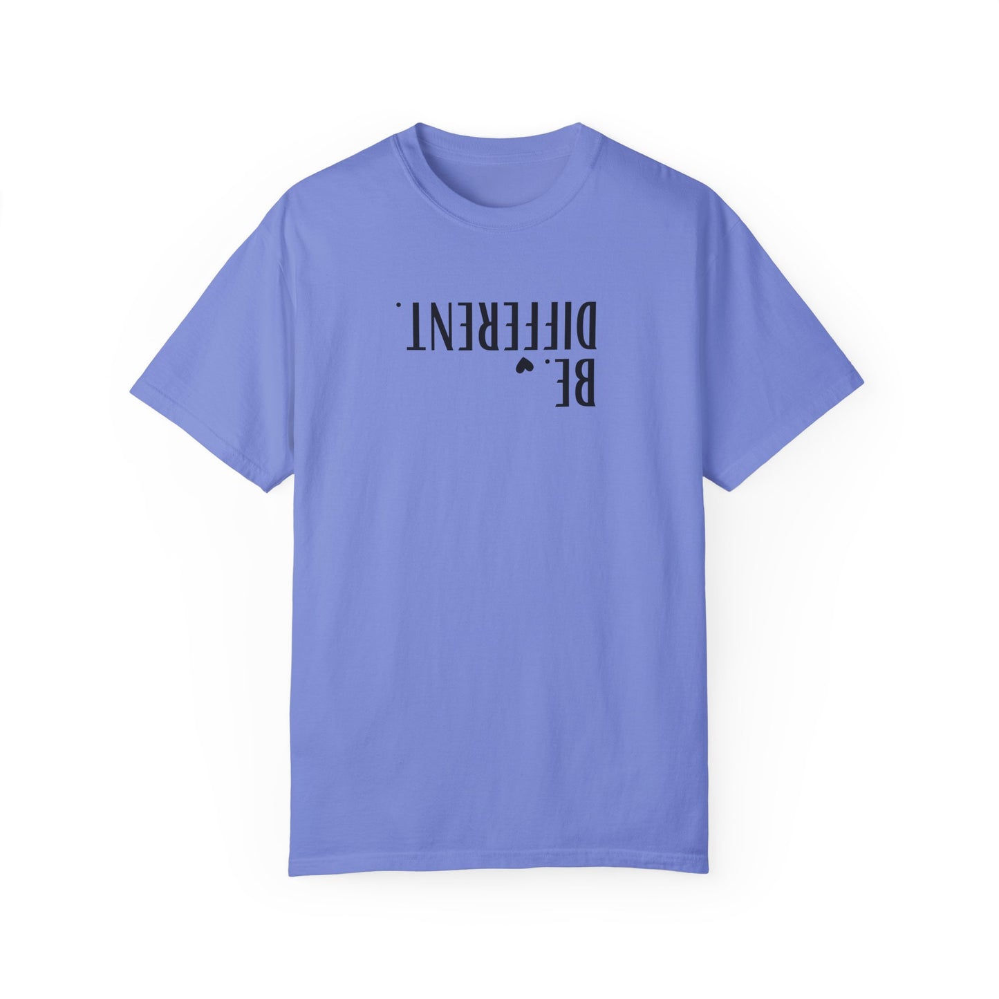 Unisex Garment-Dyed 'Be Different' T-shirt - Comfortable & Casual Style