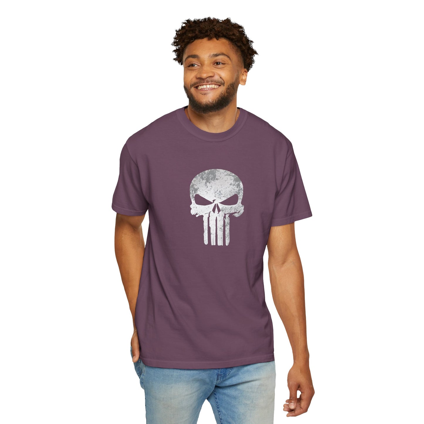 Unisex Skull Graphic T-Shirt - Trendy, Casual Wear for Edgy Style