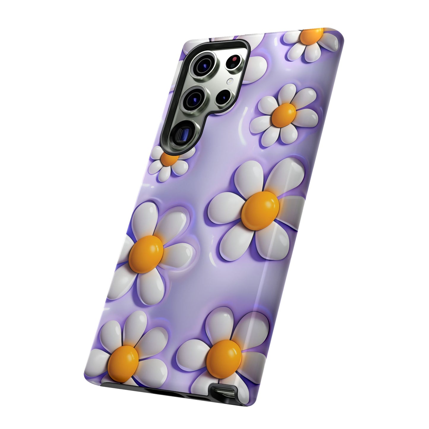 Daisy Floral Phone Case - Tough Cases for Flower Power Vibes