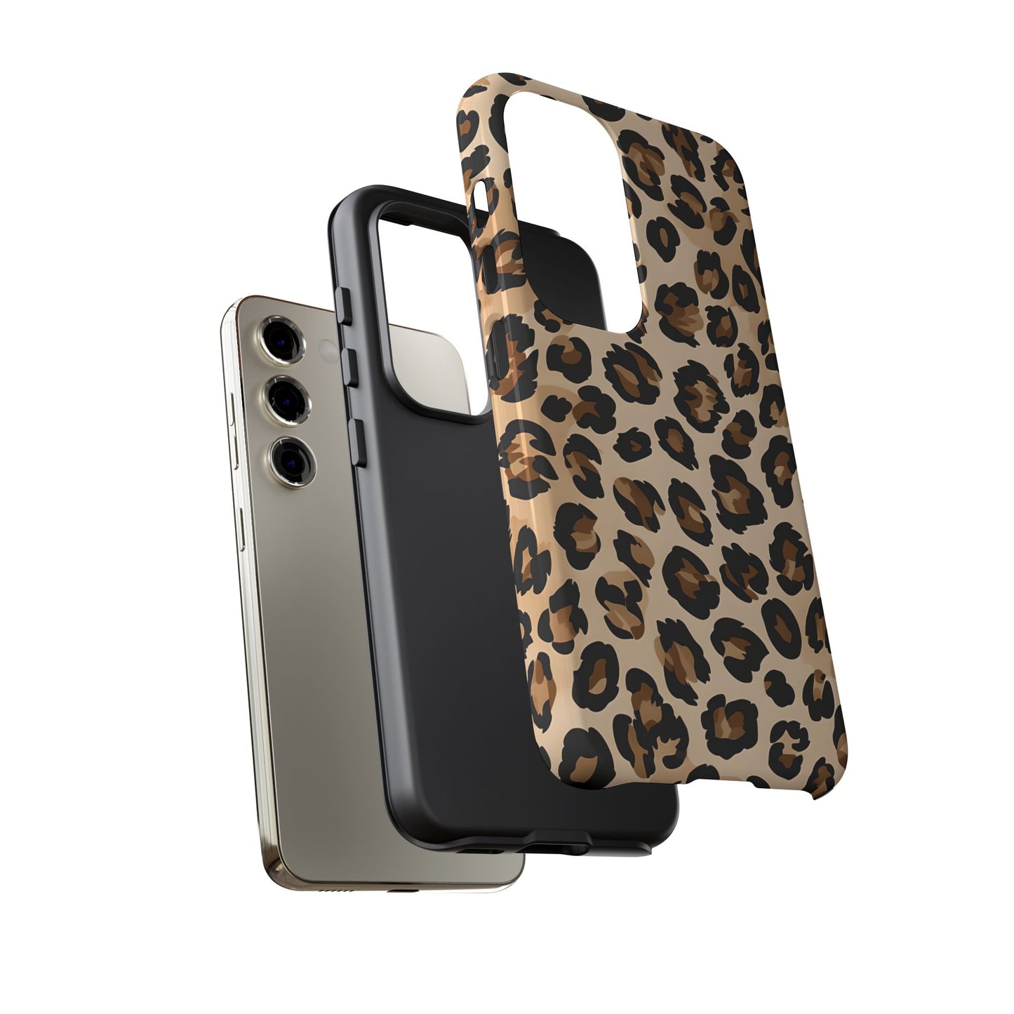 Wild Leopard Print Phone Case - Tough Protection for Animal Lovers