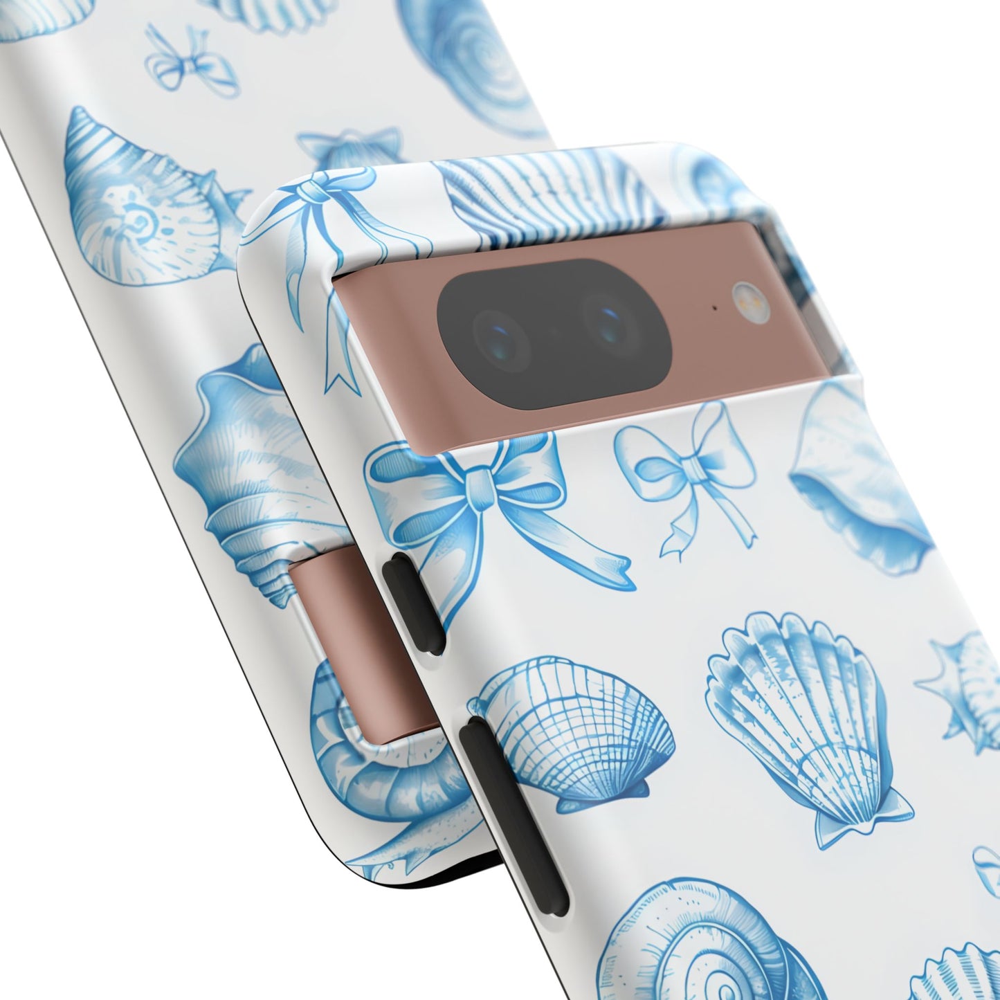 Coquette-Coastal Ocean-Themed Phone Case - Seashell and Starfish Design