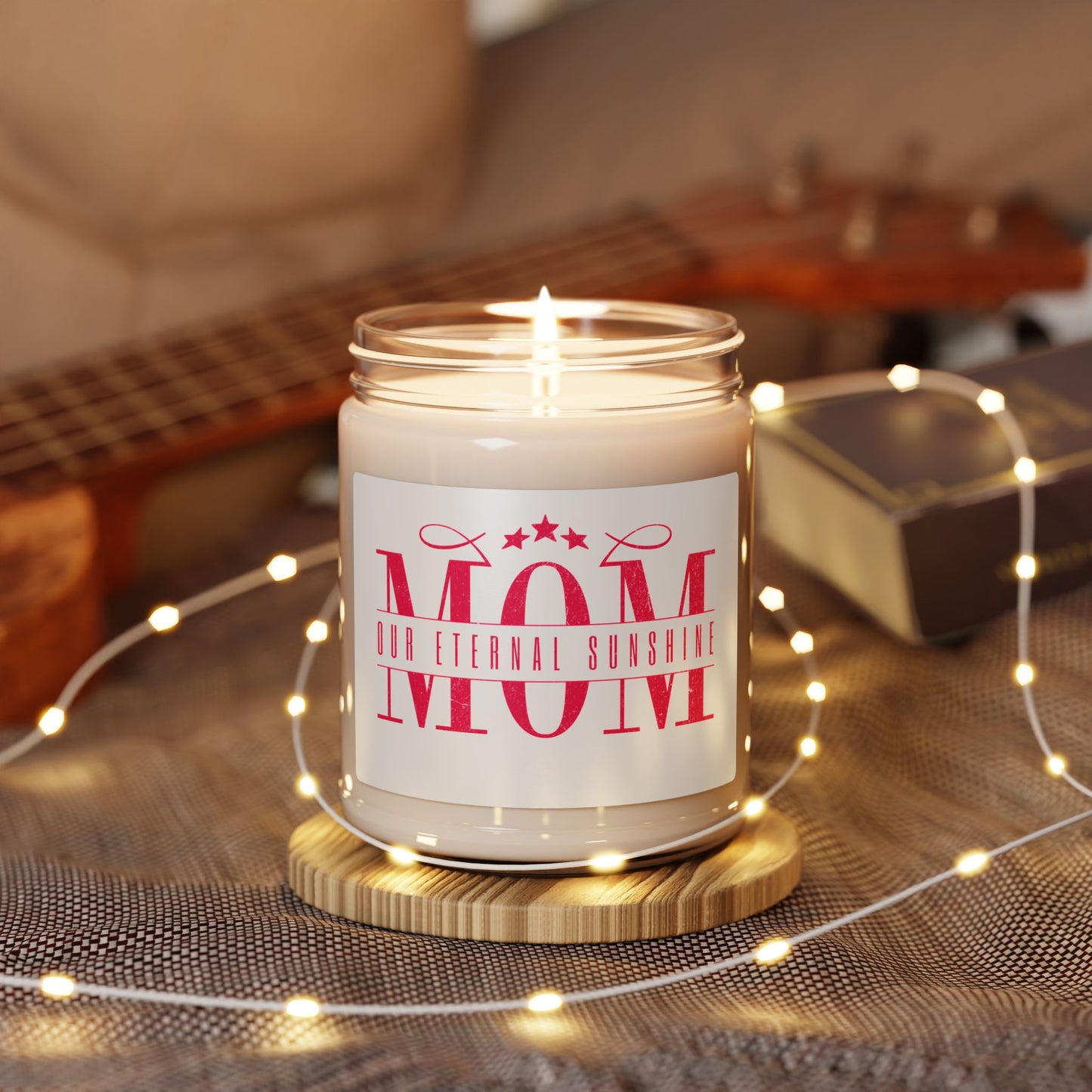 PERSONALIZED-Mom Scented Soy Candle - Our Eternal Sunshine - 9oz
