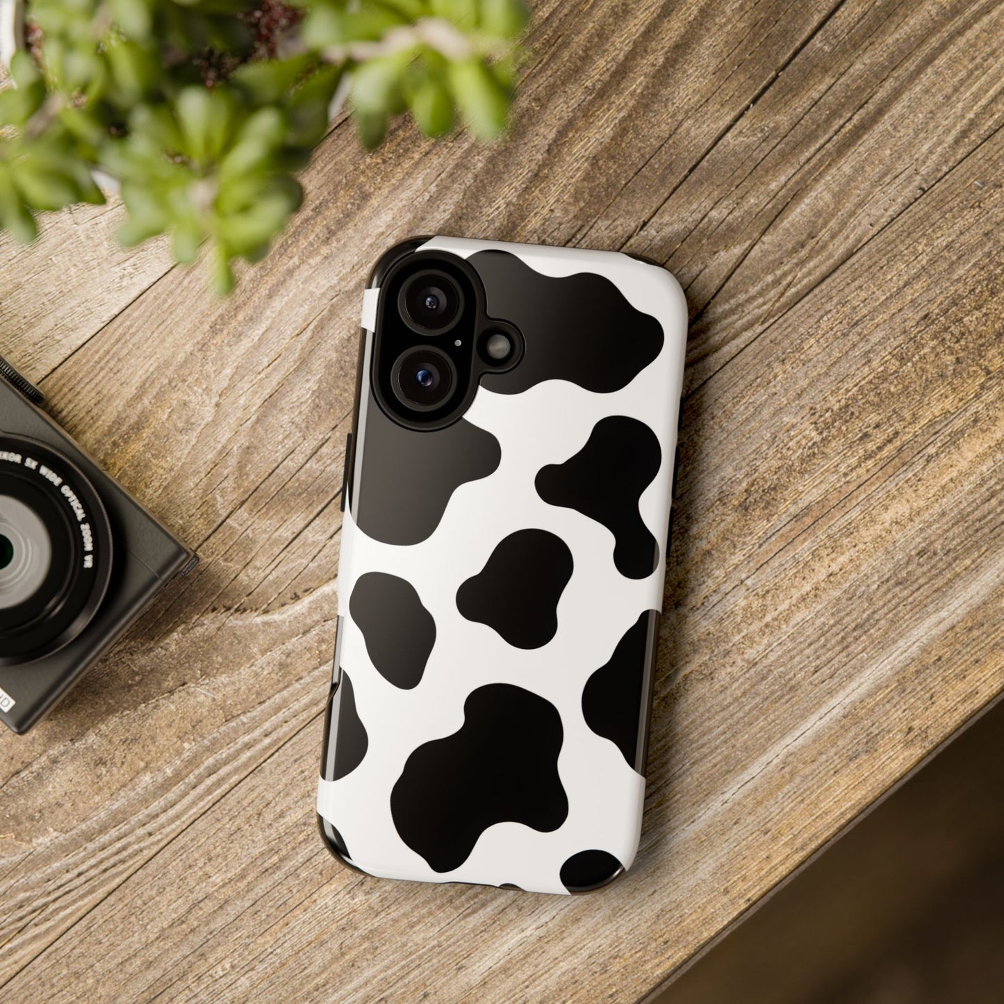 Cow Print Phone Case - Tough Cases for Trendy Protection