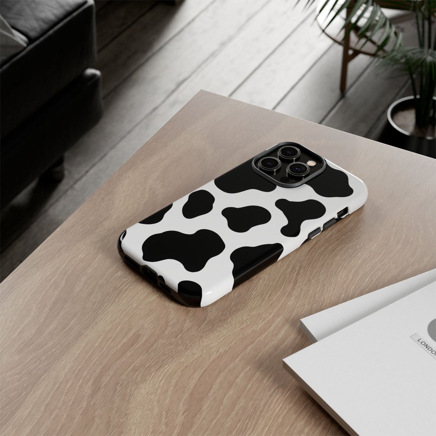 Cow Print Phone Case - Tough Cases for Trendy Protection