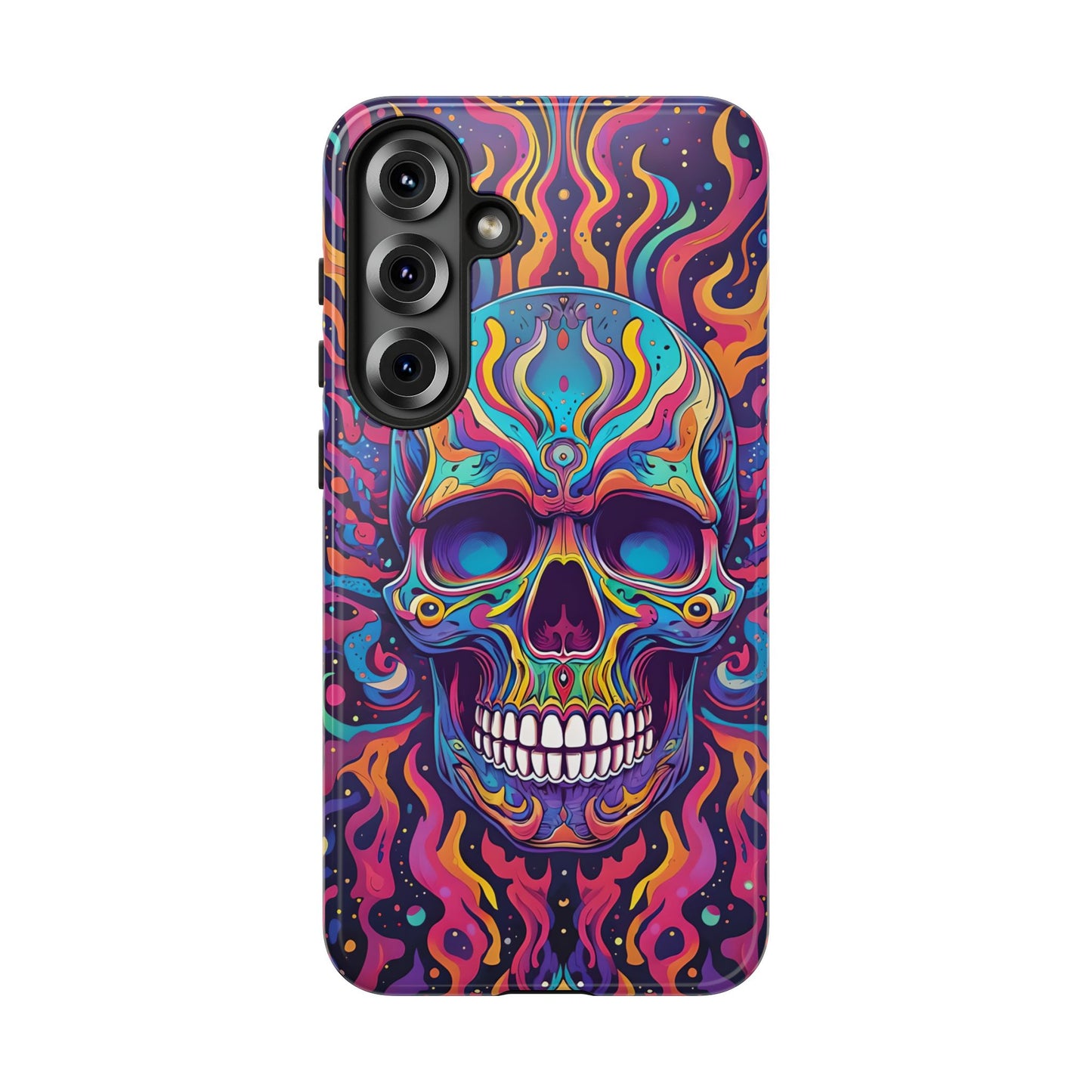 Colorful Skull Phone Case - Tough Cases for Bold Personalities