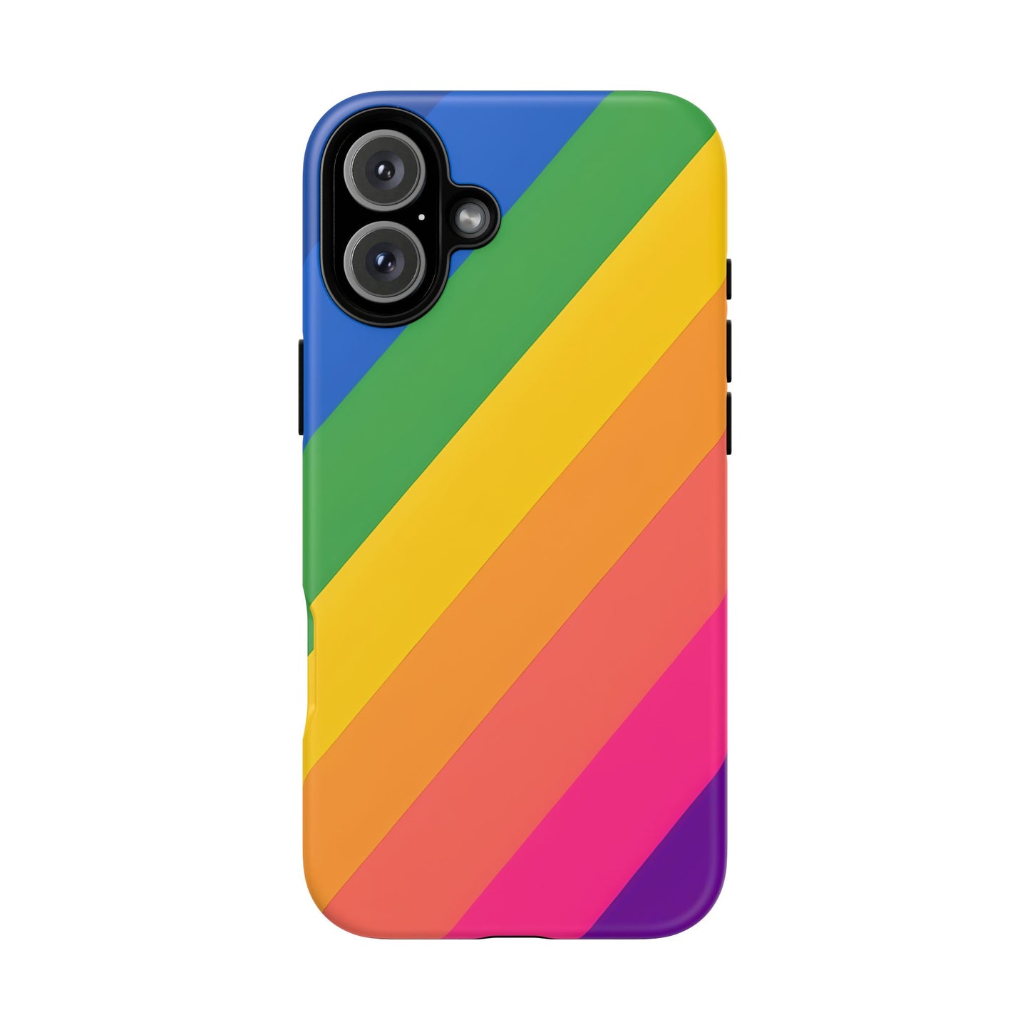 Vibrant Rainbow Phone Case - Tough & Stylish