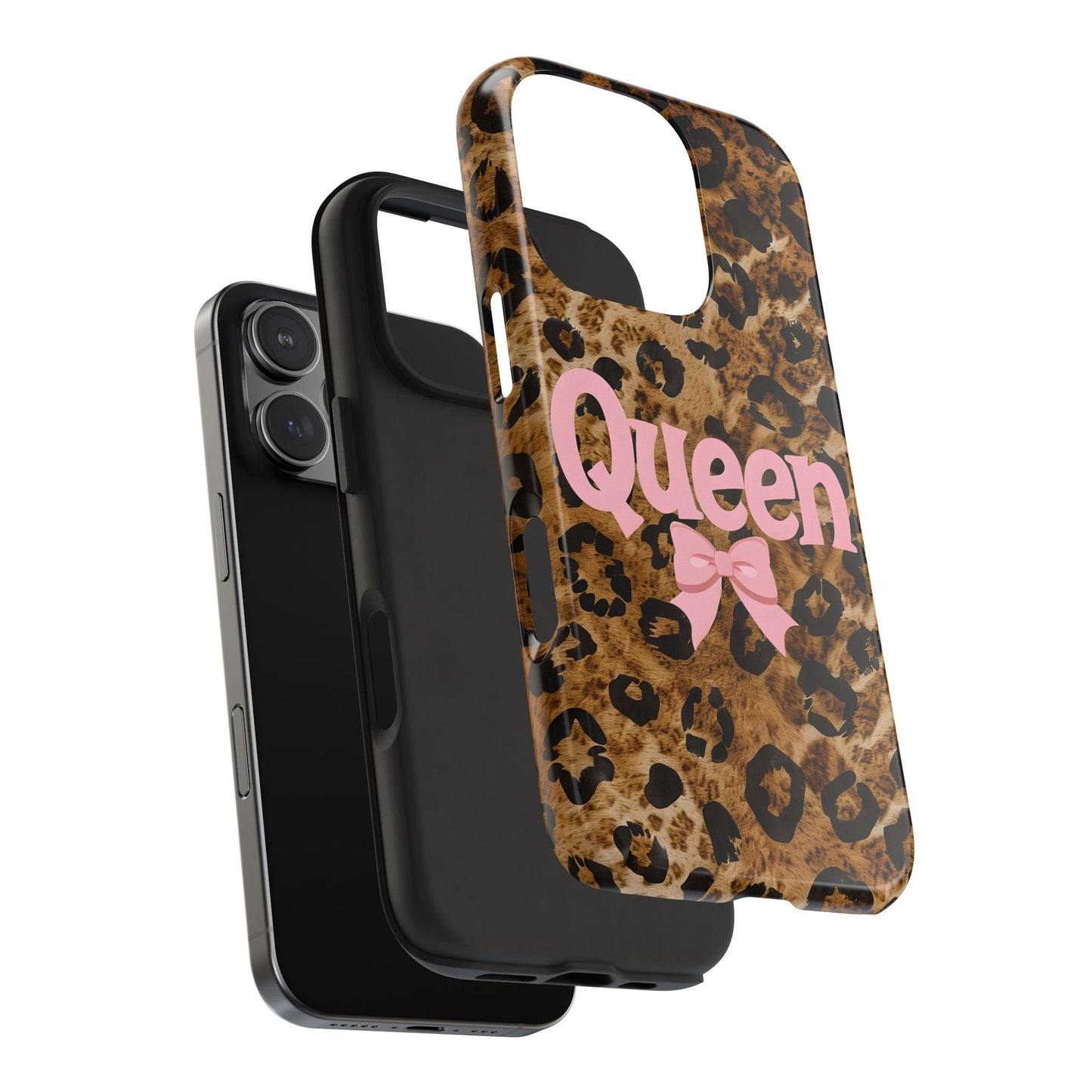 Queen Leopard Print Tough Phone Case
