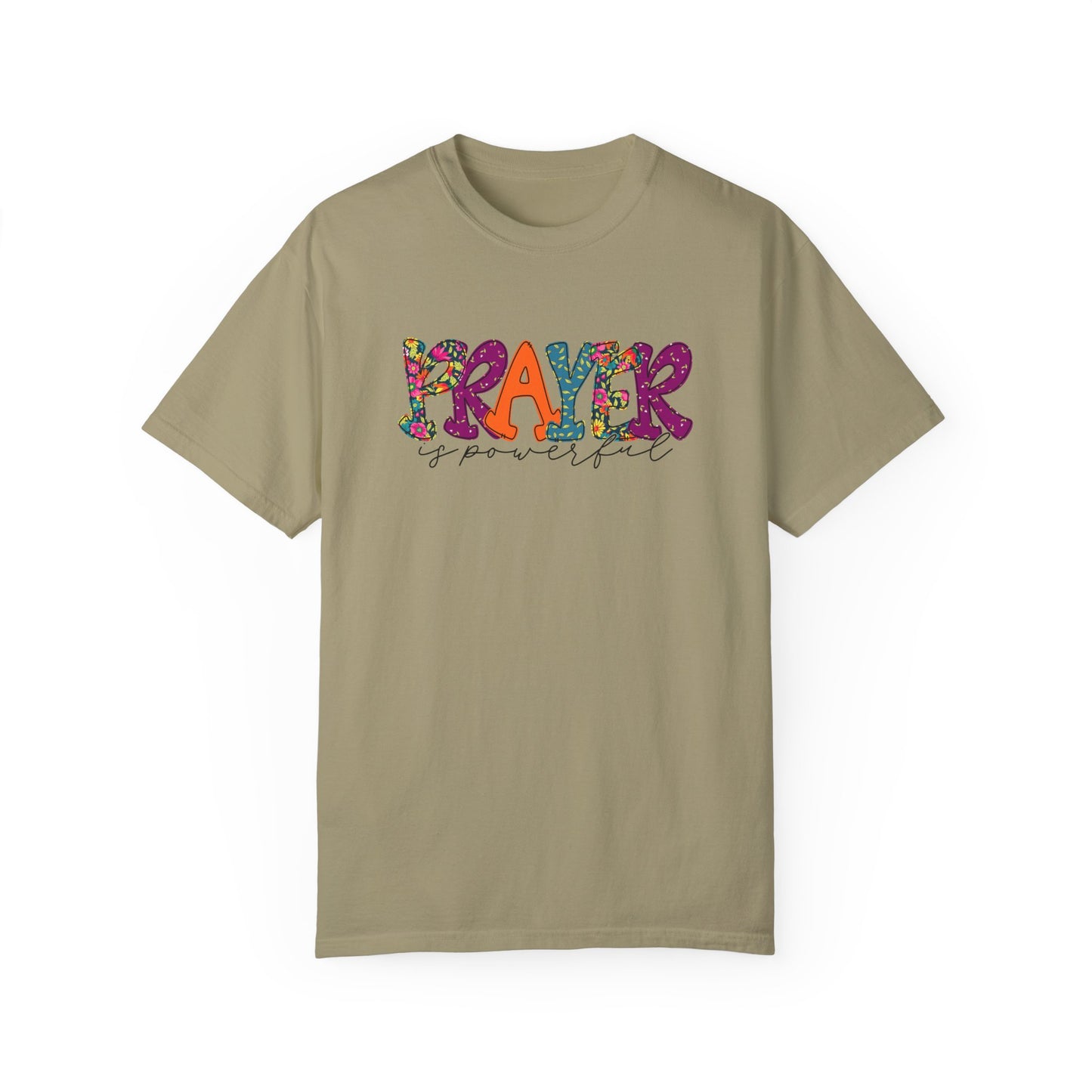 Colorful "Prayer is Powerful" Unisex T-Shirt