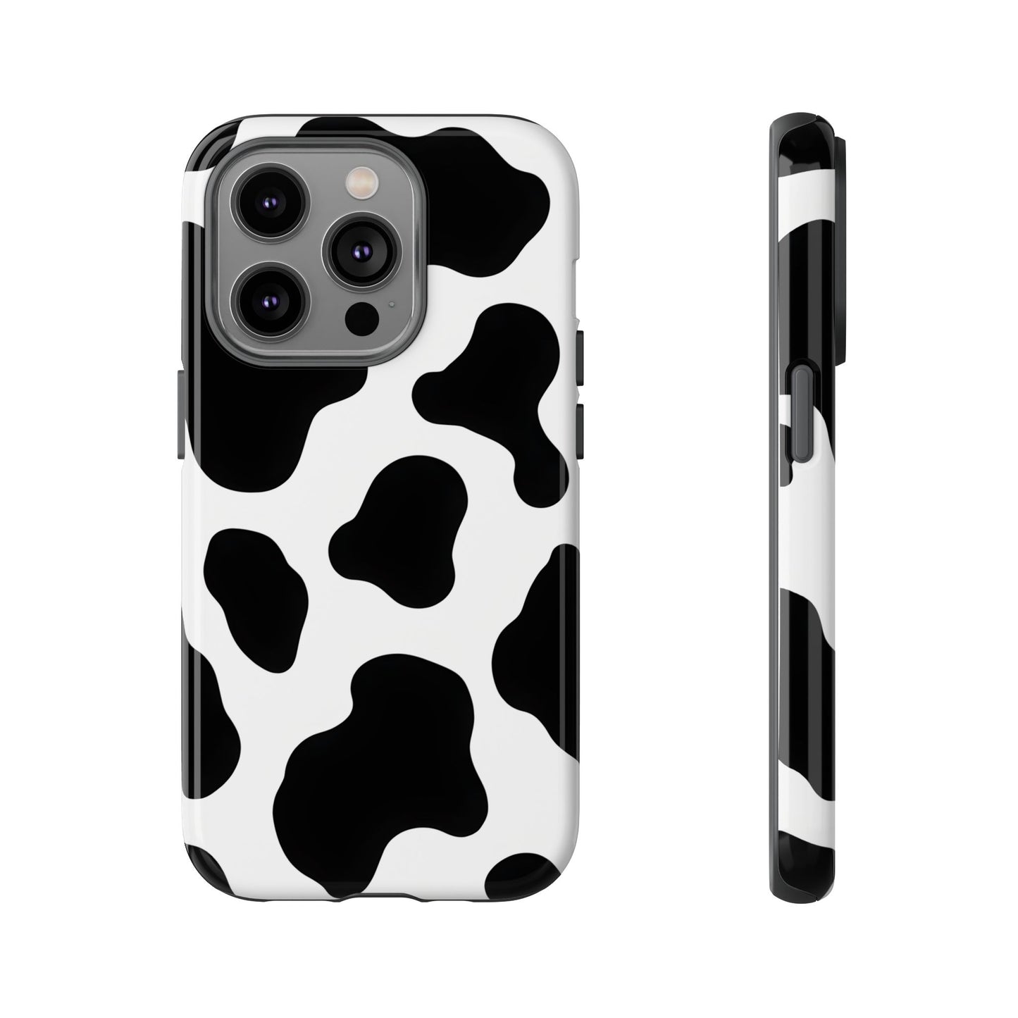 Cow Print Phone Case - Tough Cases for Trendy Protection