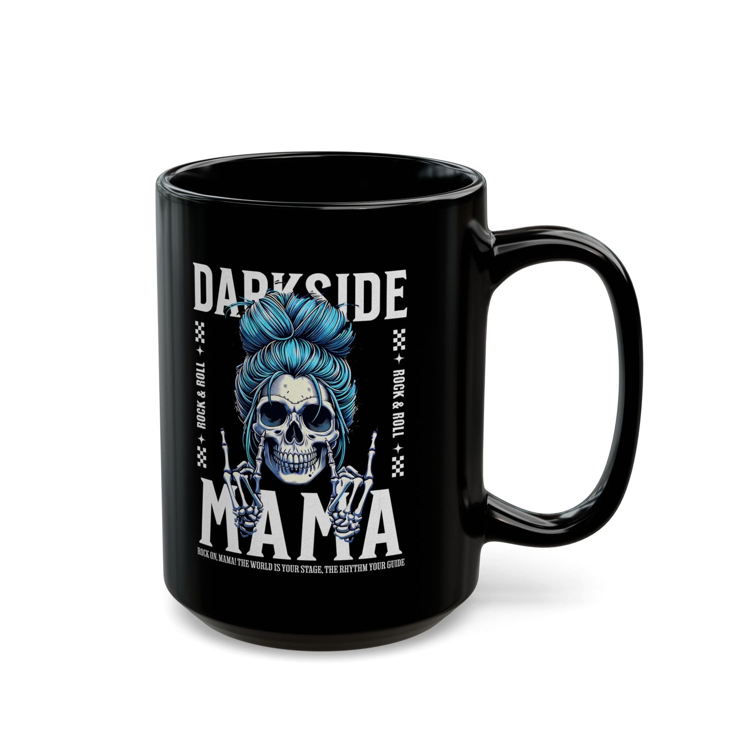 Darkside Mama Coffee Mug - Skull Design 15oz
