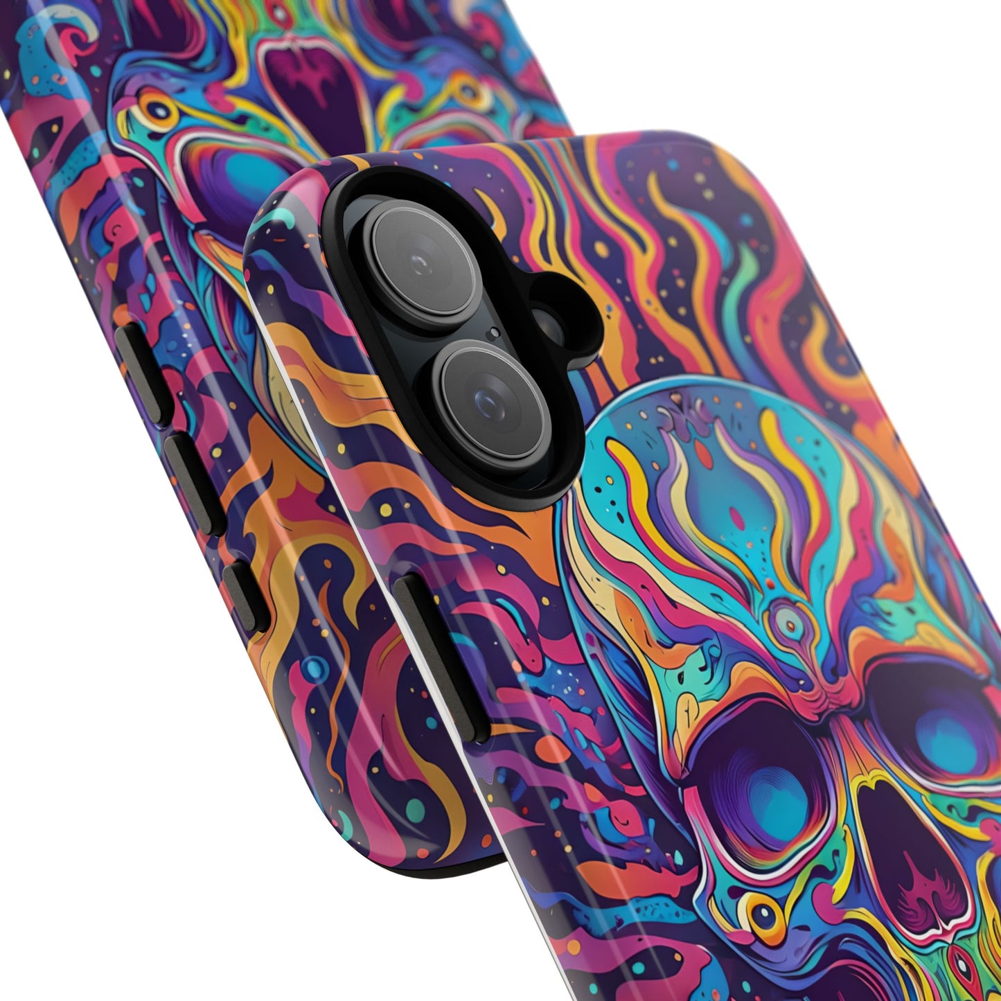 Colorful Skull Phone Case - Tough Cases for Bold Personalities