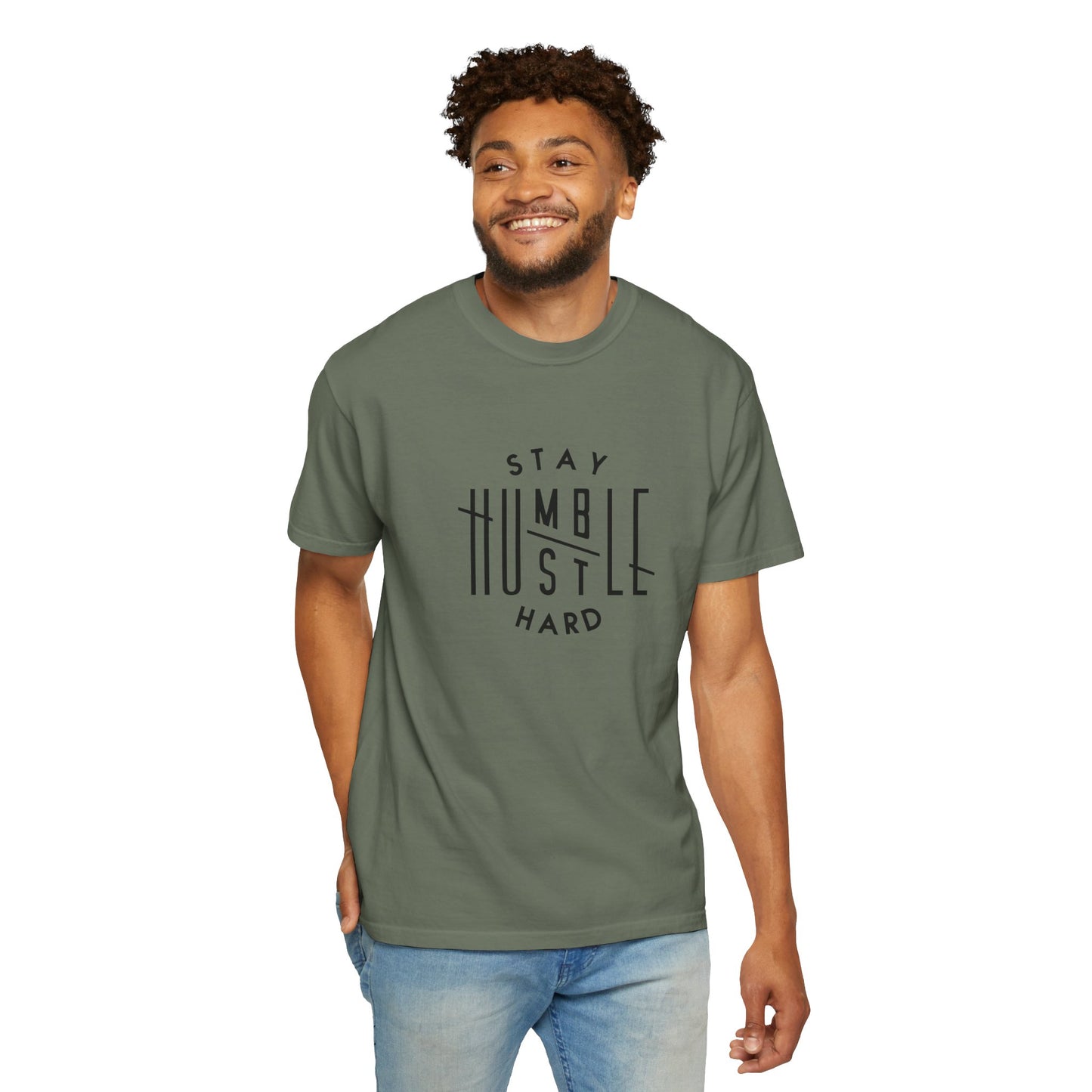 Stay Humble Hustle Hard Unisex T-Shirt - Motivational Streetwear