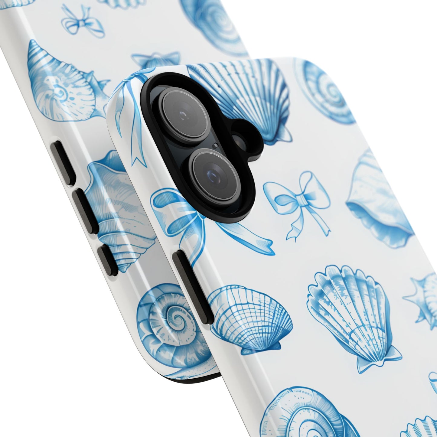 Coquette-Coastal Ocean-Themed Phone Case - Seashell and Starfish Design
