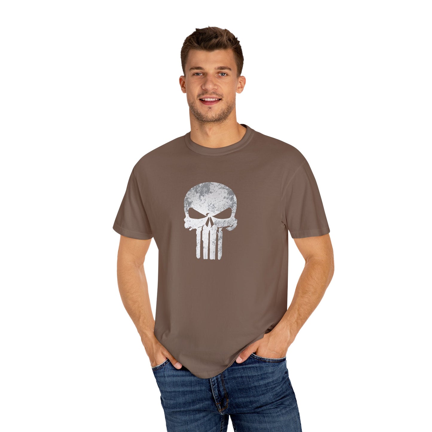 Unisex Skull Graphic T-Shirt - Trendy, Casual Wear for Edgy Style