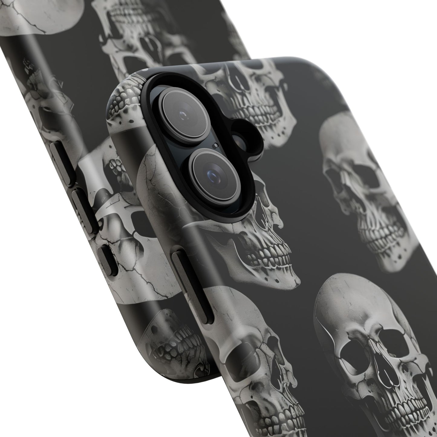 Skull Print Phone Case - Tough Cases for Bold Style