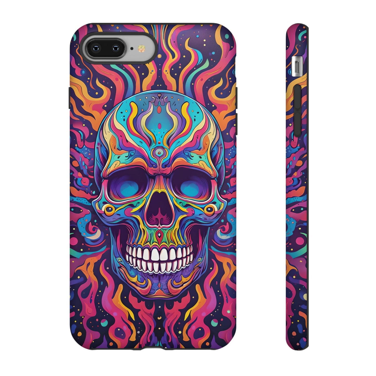 Colorful Skull Phone Case - Tough Cases for Bold Personalities