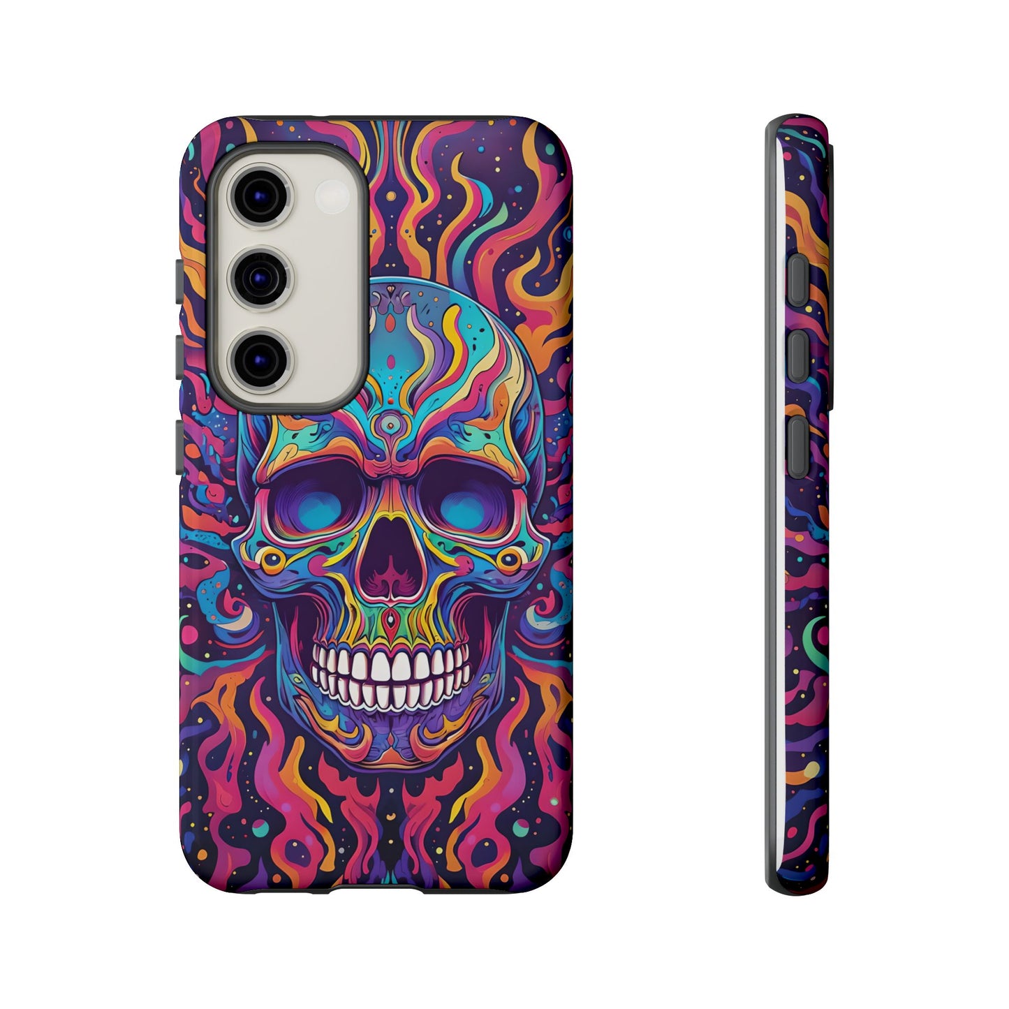 Colorful Skull Phone Case - Tough Cases for Bold Personalities