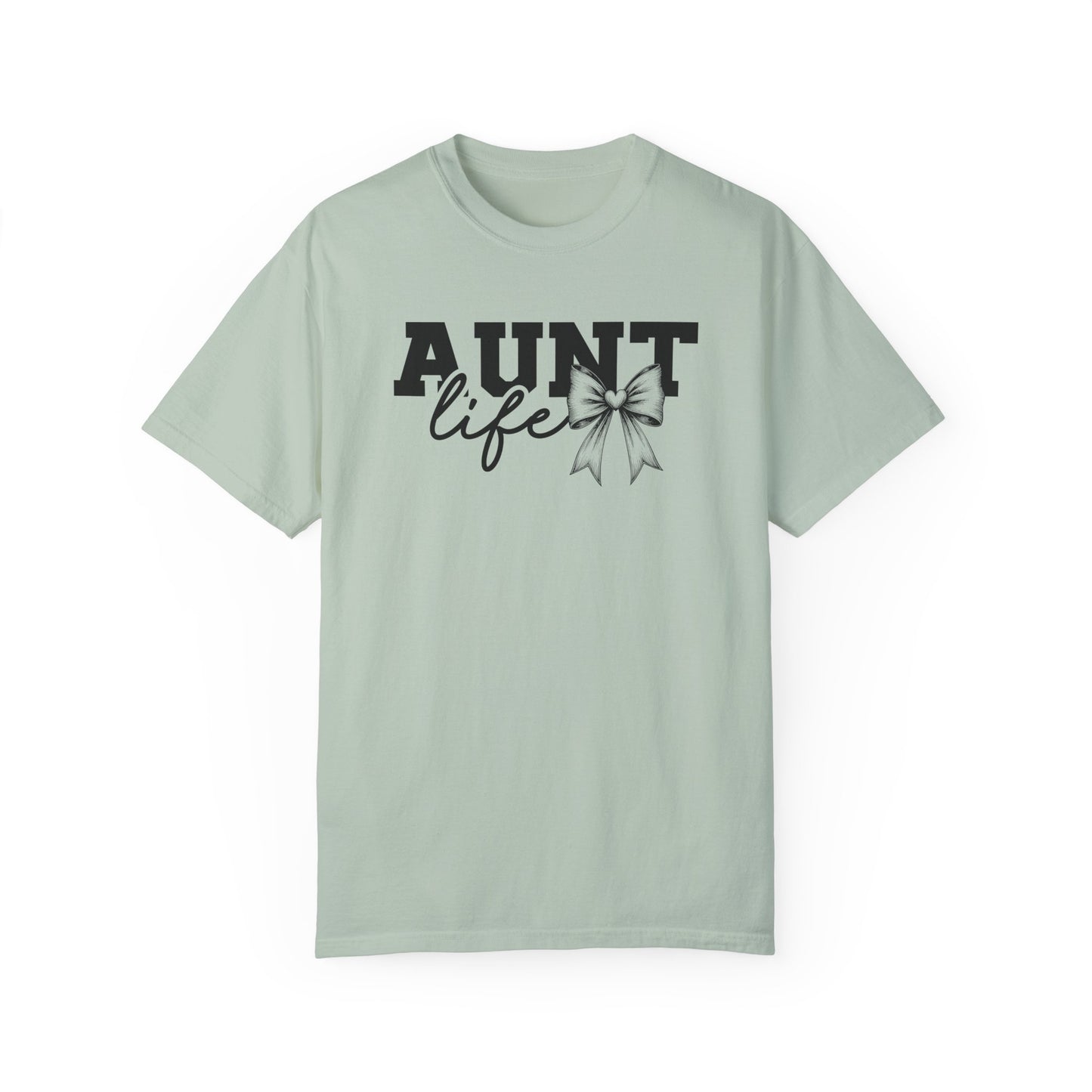 AUNT Life Garment-Dyed T-Shirt - Perfect Gift for Aunts