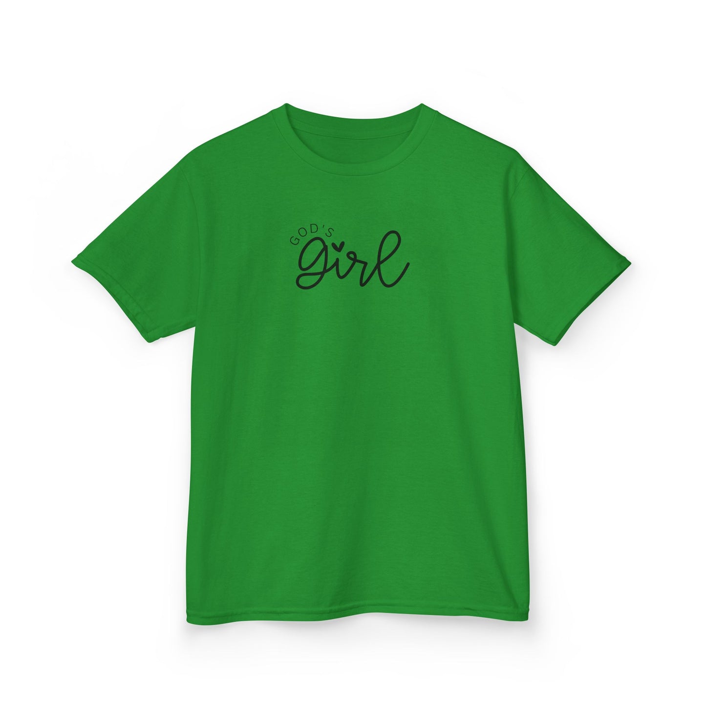 God's Girl Kids Heavy Cotton Tee - Cute and Comfortable T-Shirt for Faith-Inspired Girls