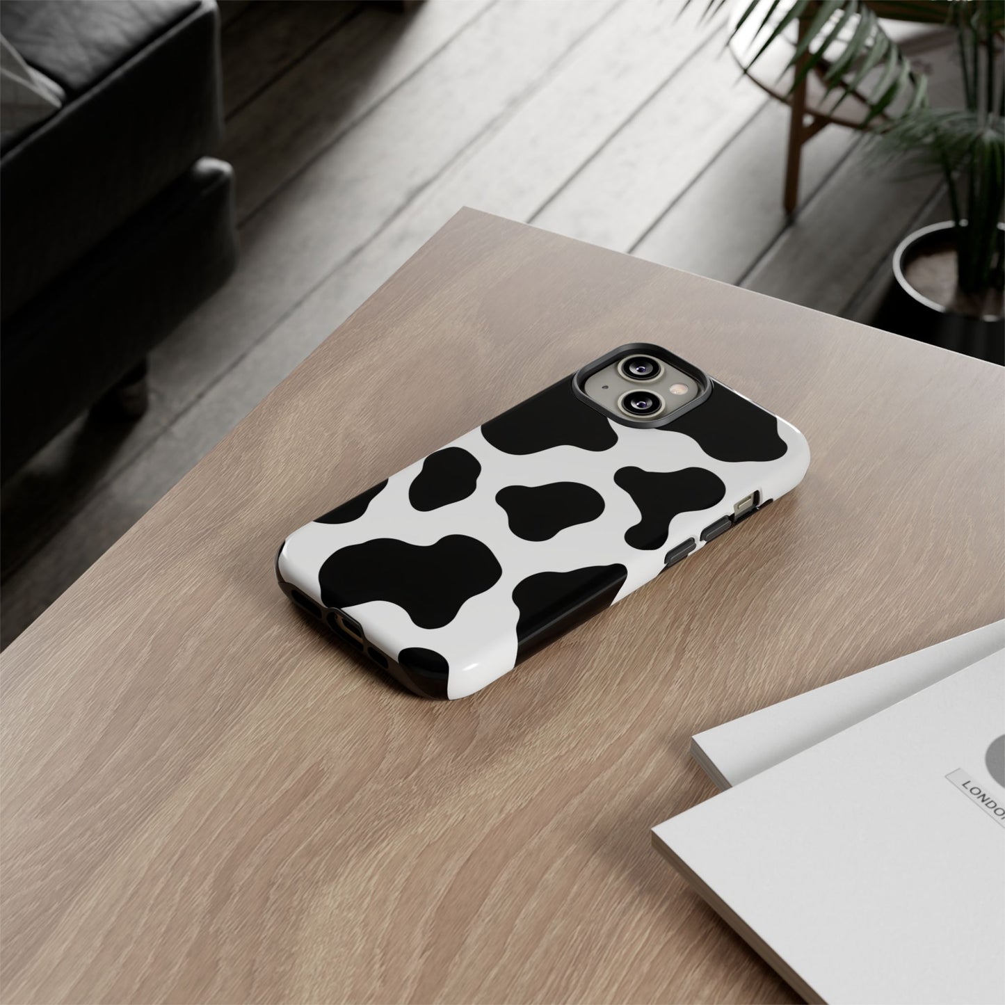 Cow Print Phone Case - Tough Cases for Trendy Protection