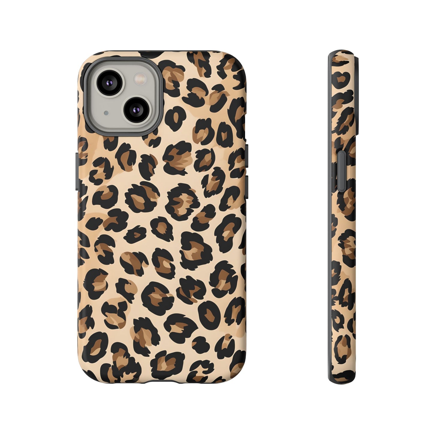 Wild Leopard Print Phone Case - Tough Protection for Animal Lovers