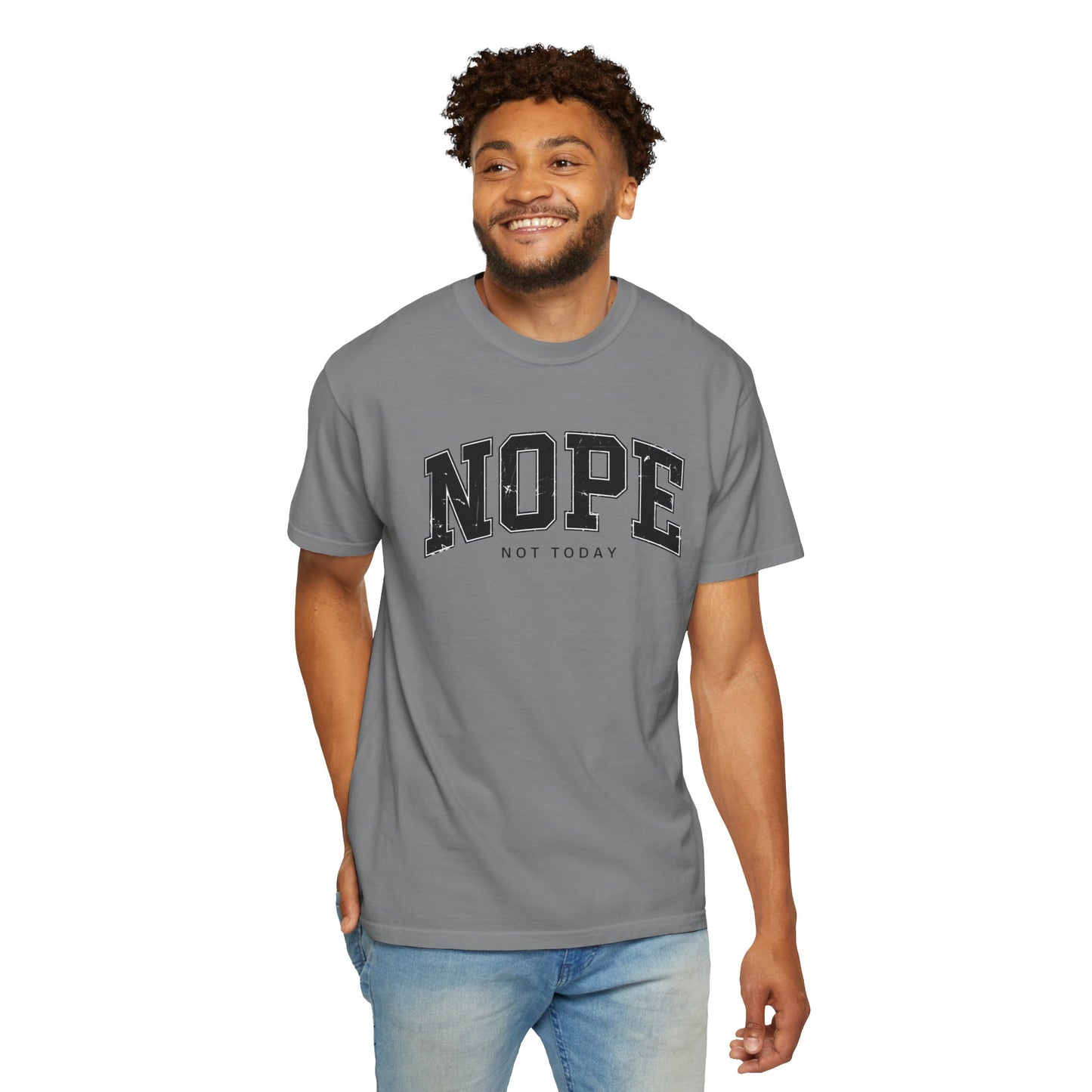 Unisex NOPE Not Today T-Shirt - Casual Humor Tee for Everyday Wear