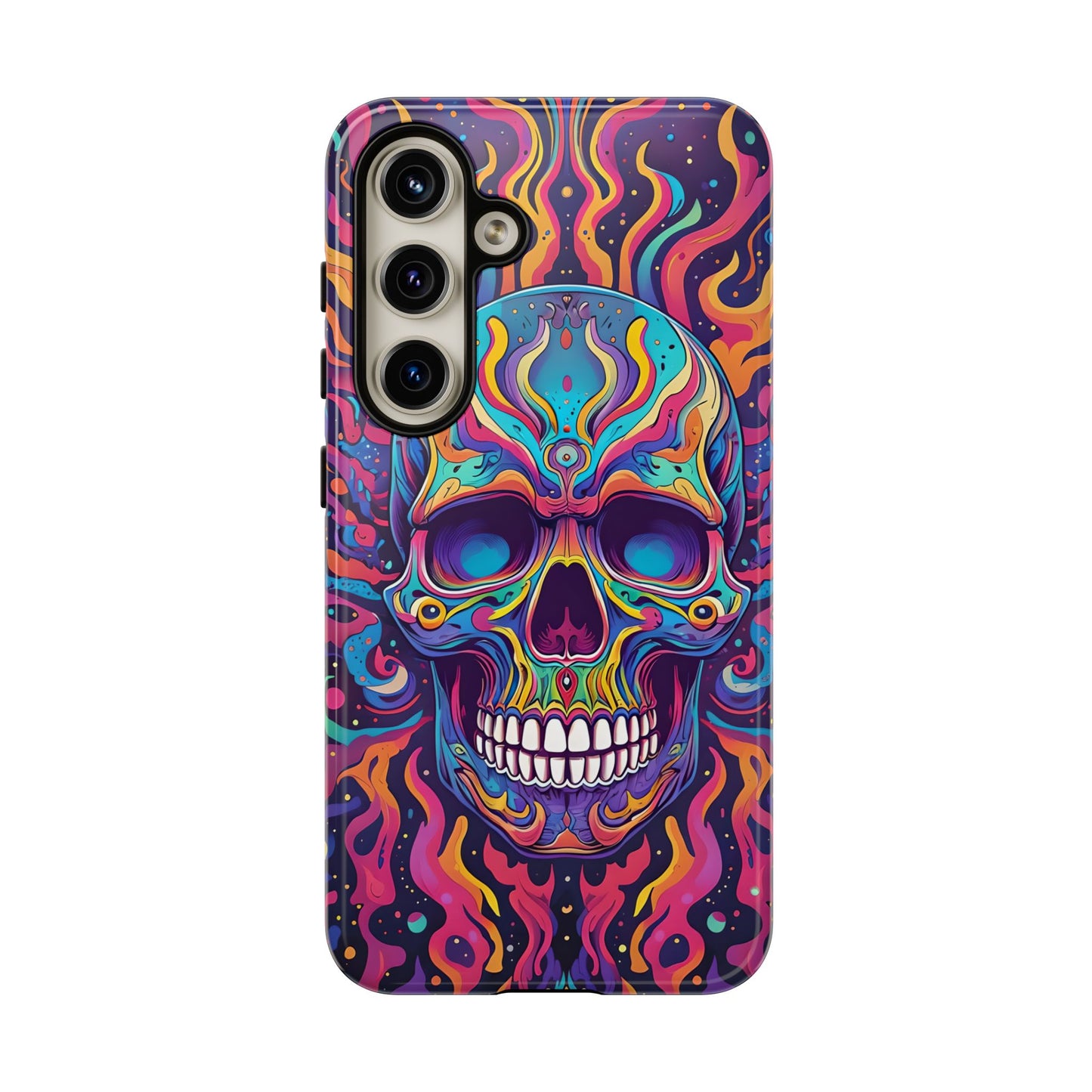 Colorful Skull Phone Case - Tough Cases for Bold Personalities