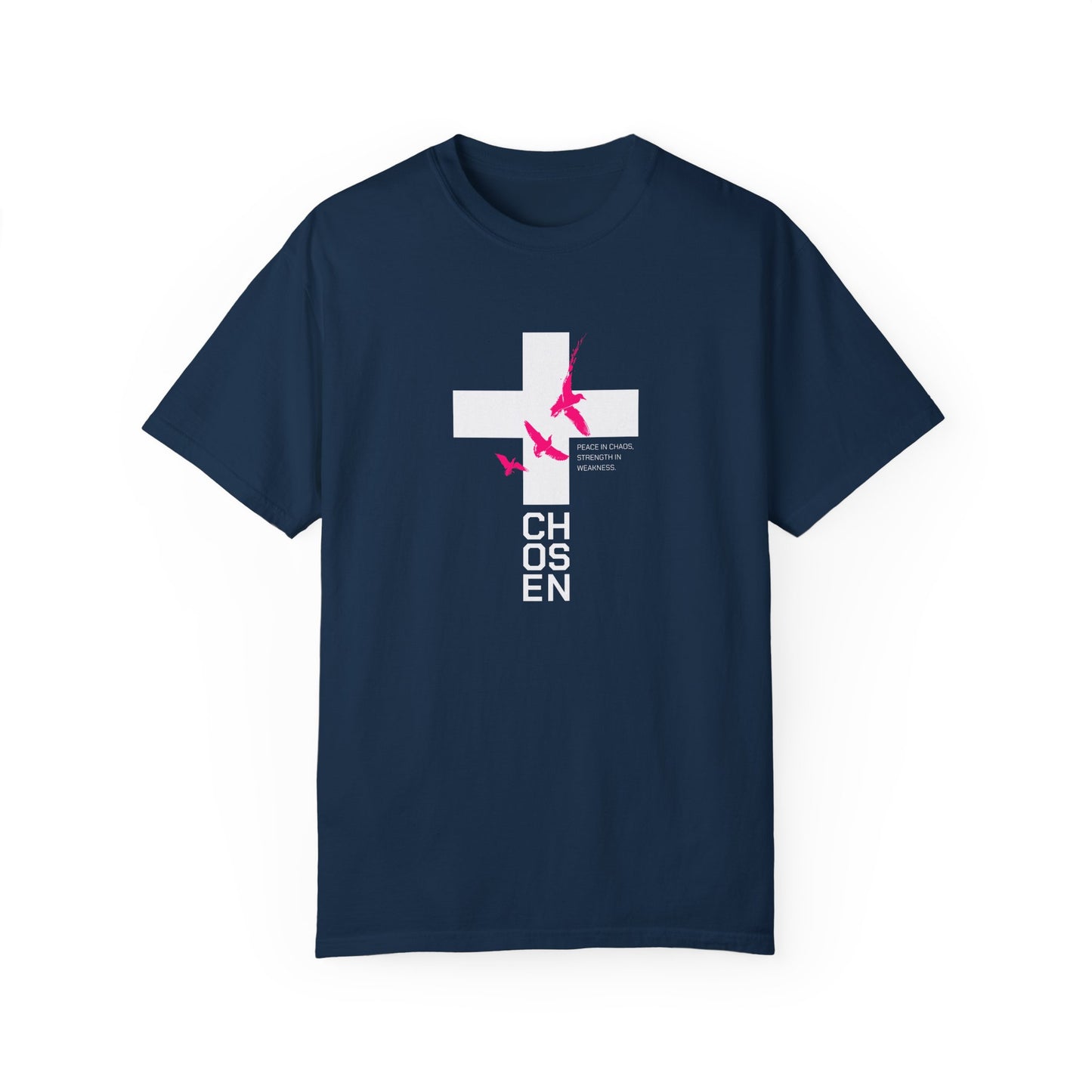 Chosen Unisex Garment-Dyed T-Shirt - Faith Inspired Design