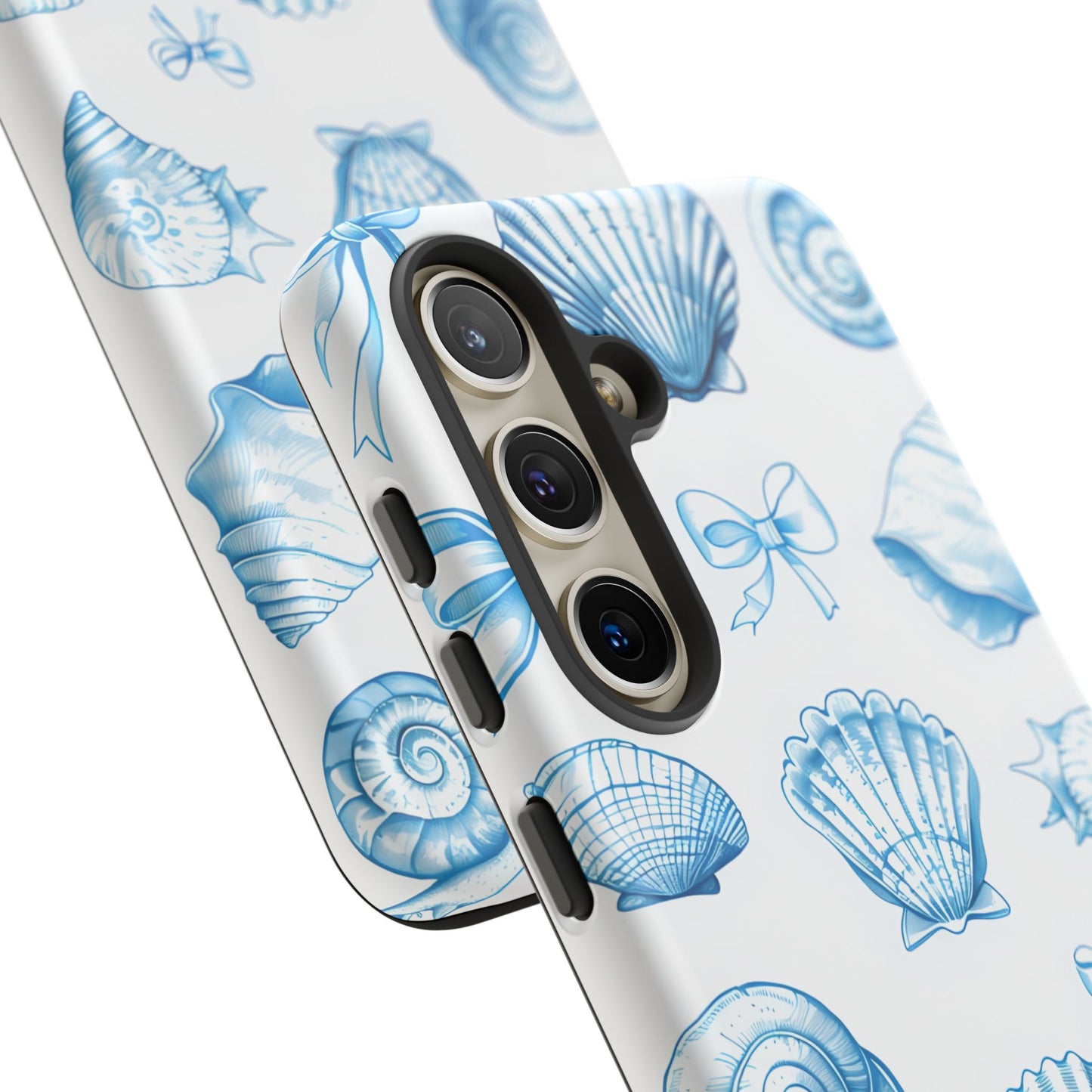Coquette-Coastal Ocean-Themed Phone Case - Seashell and Starfish Design