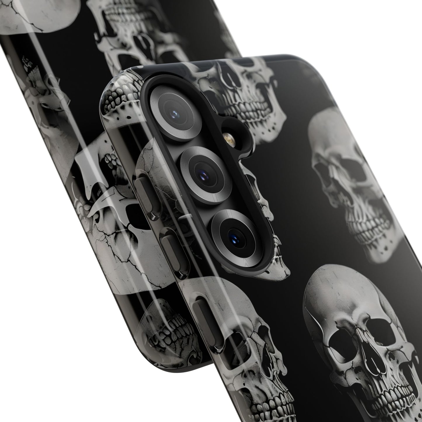 Skull Print Phone Case - Tough Cases for Bold Style