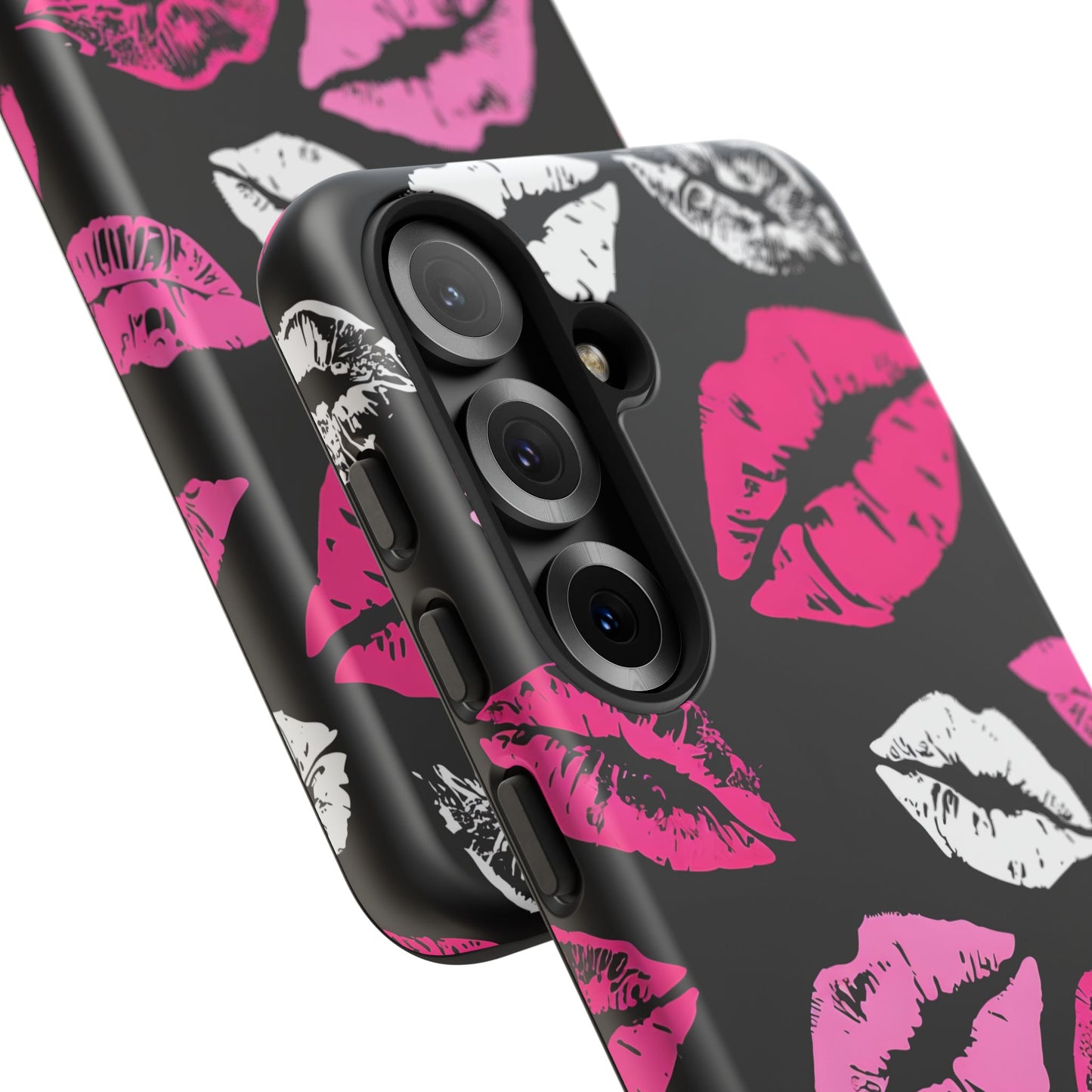 Lips Print iPhone Case - Stylish Tough Phone Cover