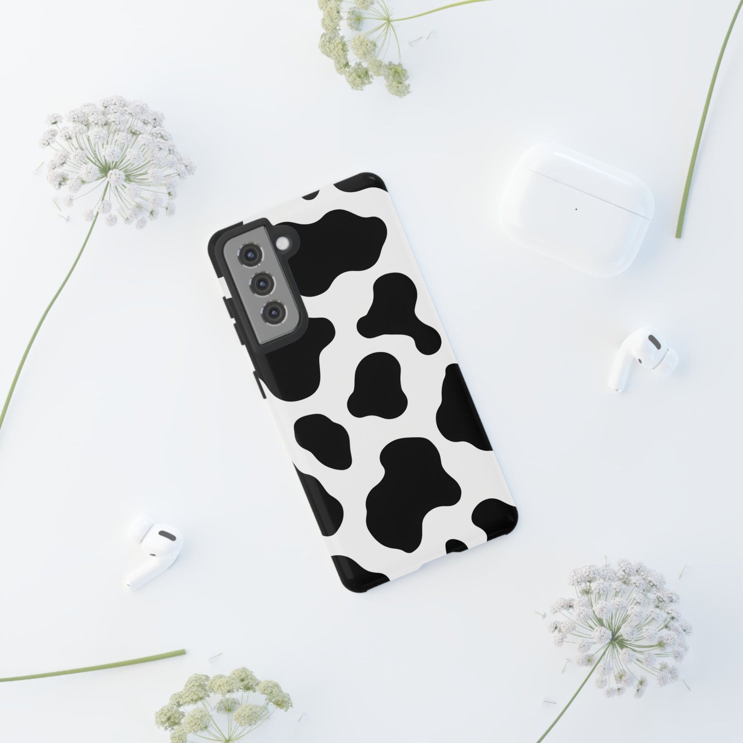 Cow Print Phone Case - Tough Cases for Trendy Protection