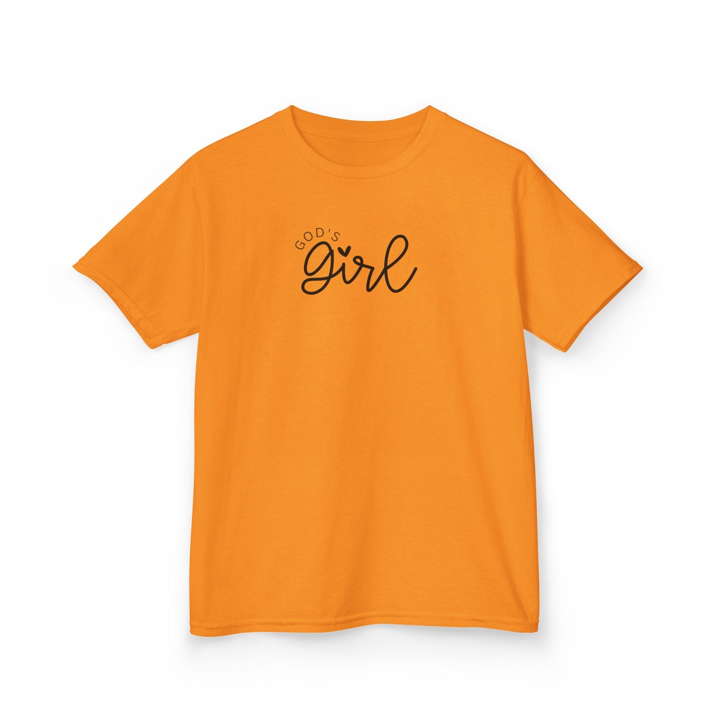 God's Girl Kids Heavy Cotton Tee - Cute and Comfortable T-Shirt for Faith-Inspired Girls