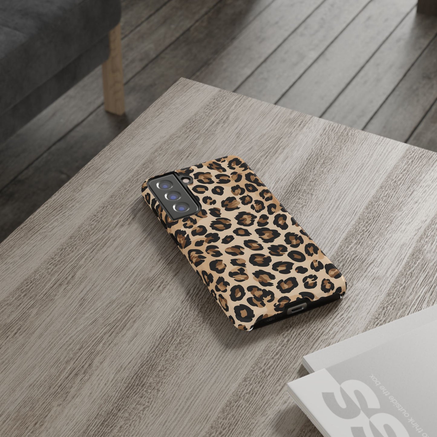 Wild Leopard Print Phone Case - Tough Protection for Animal Lovers