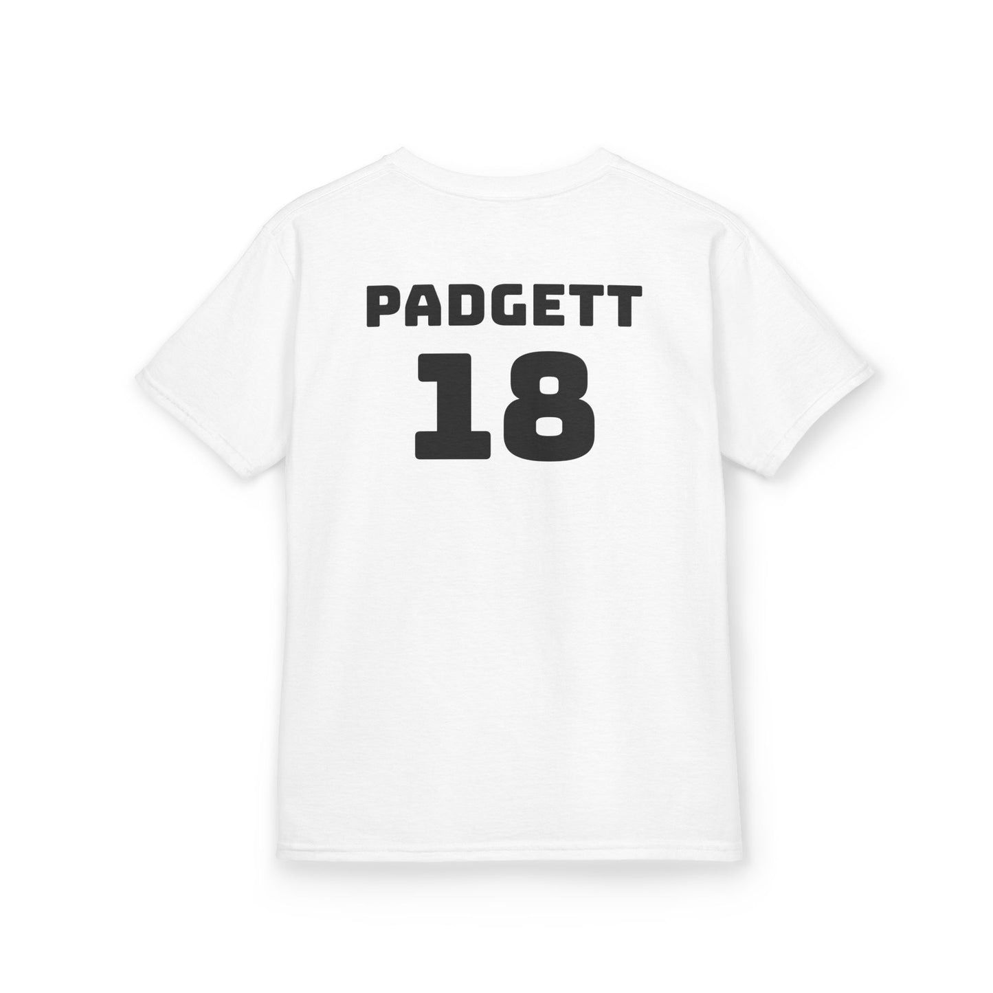 Kids Blaze Soccer Flame Graphic Tee - Customizable Name & Number