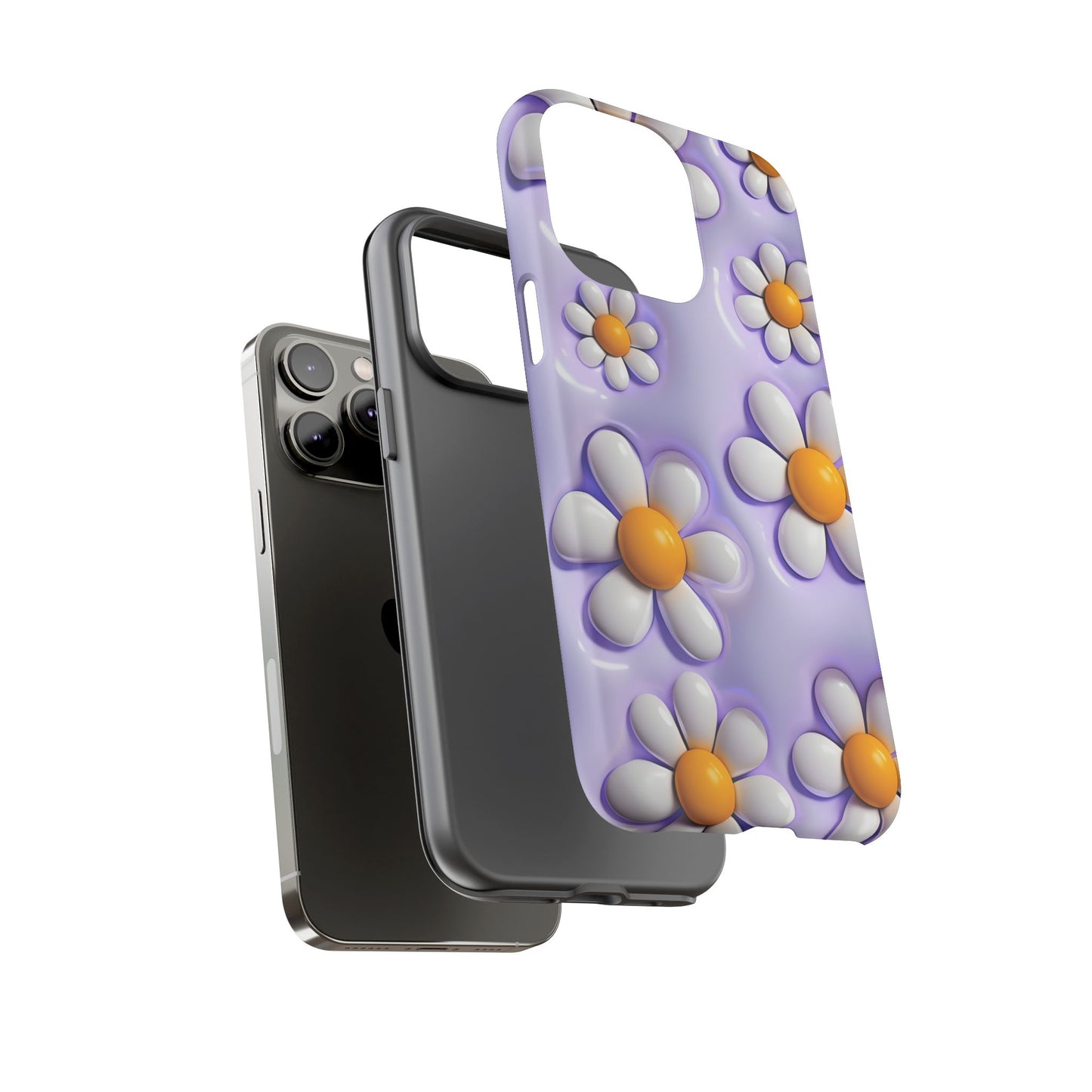 Daisy Floral Phone Case - Tough Cases for Flower Power Vibes