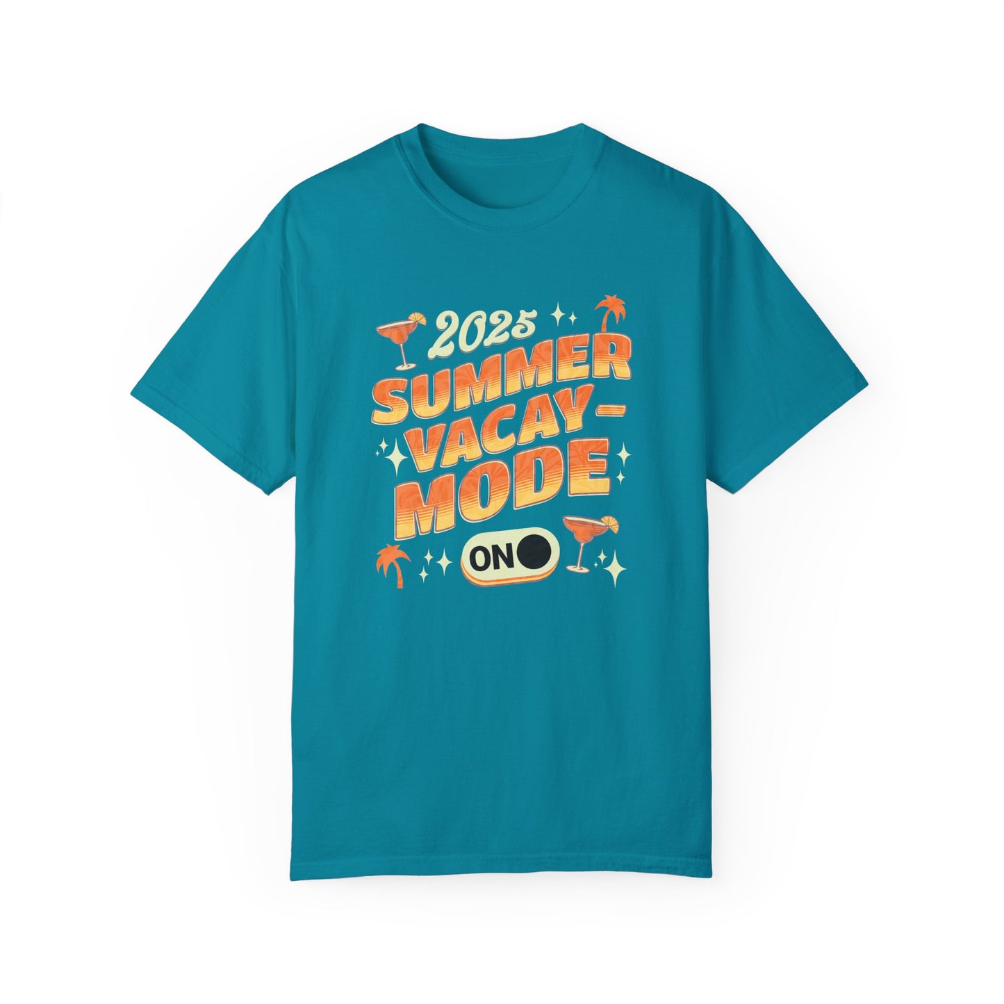 2025 Summer Vacay Mode Unisex T-Shirt - Perfect for Parties and Beach Days