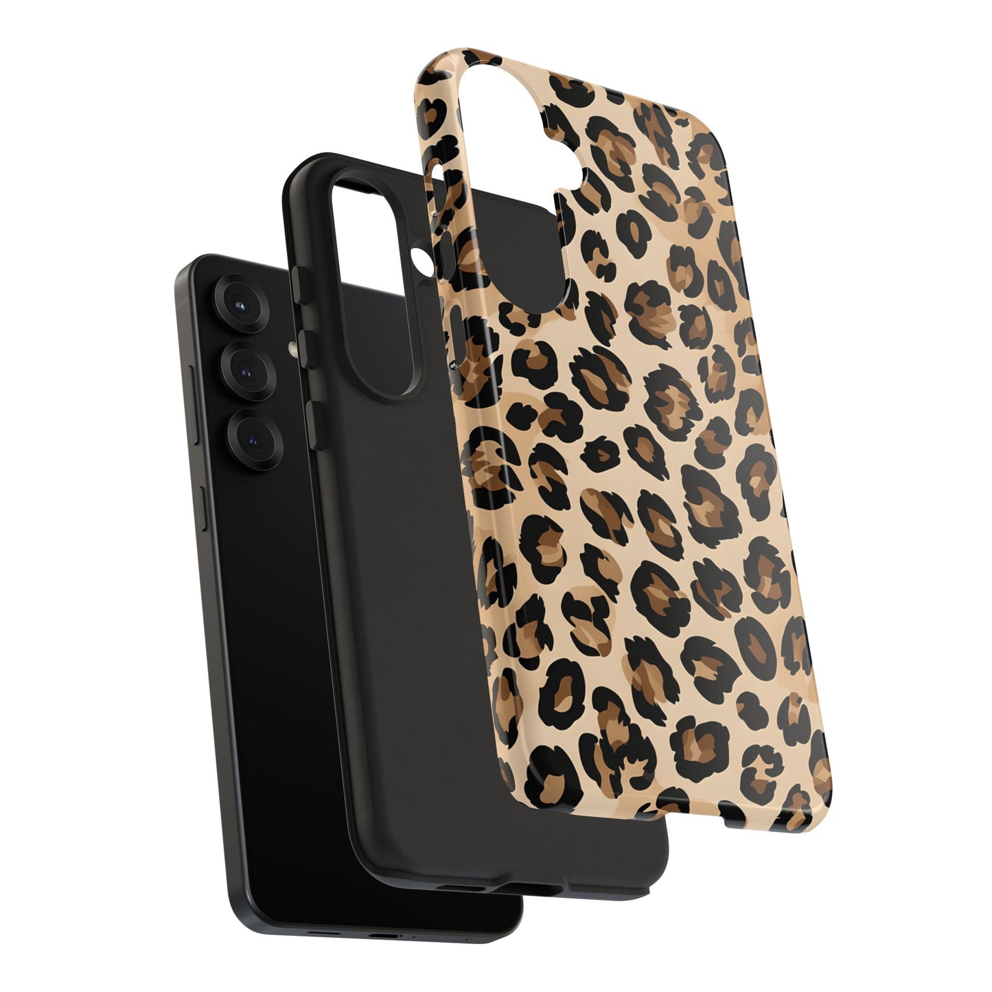 Wild Leopard Print Phone Case - Tough Protection for Animal Lovers