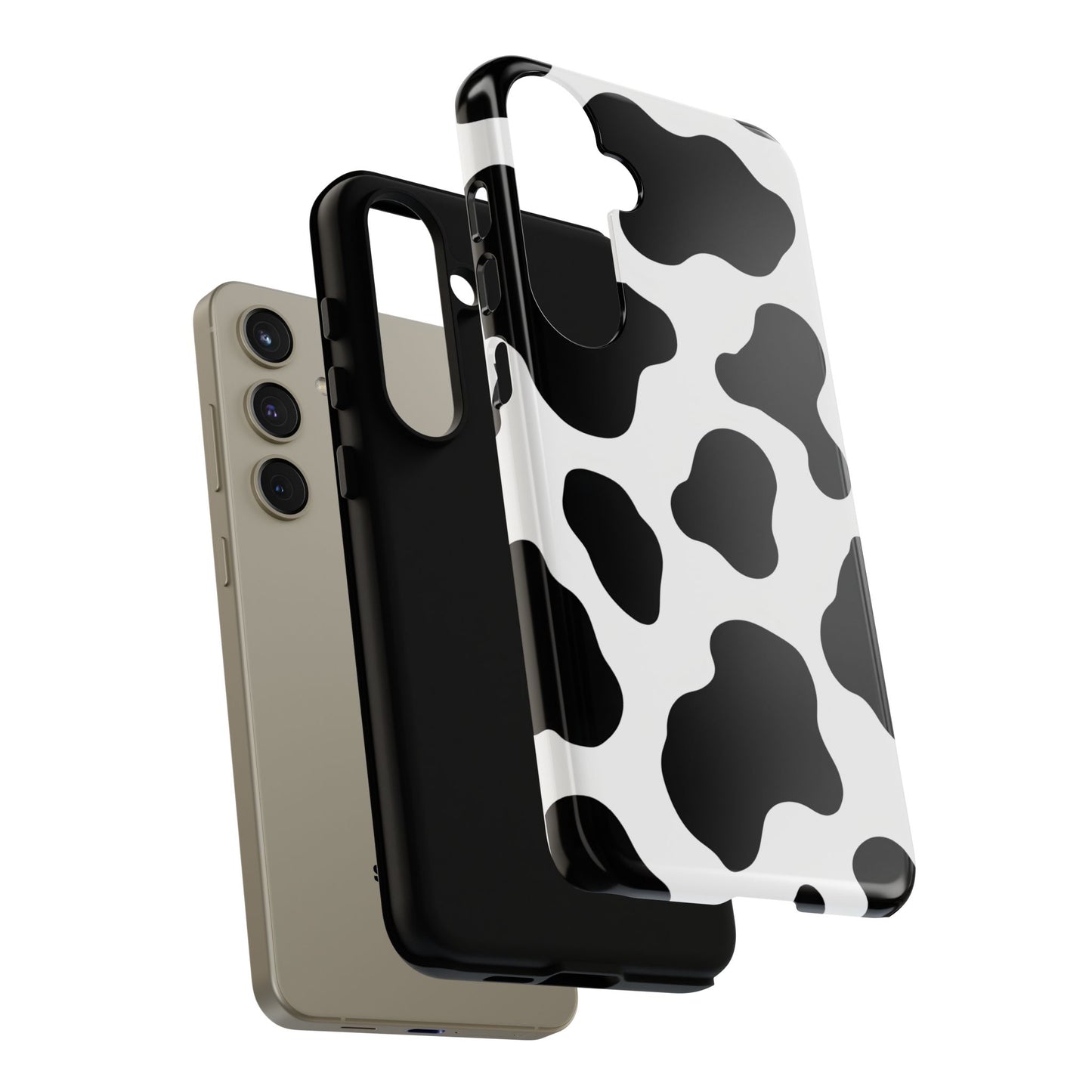 Cow Print Phone Case - Tough Cases for Trendy Protection