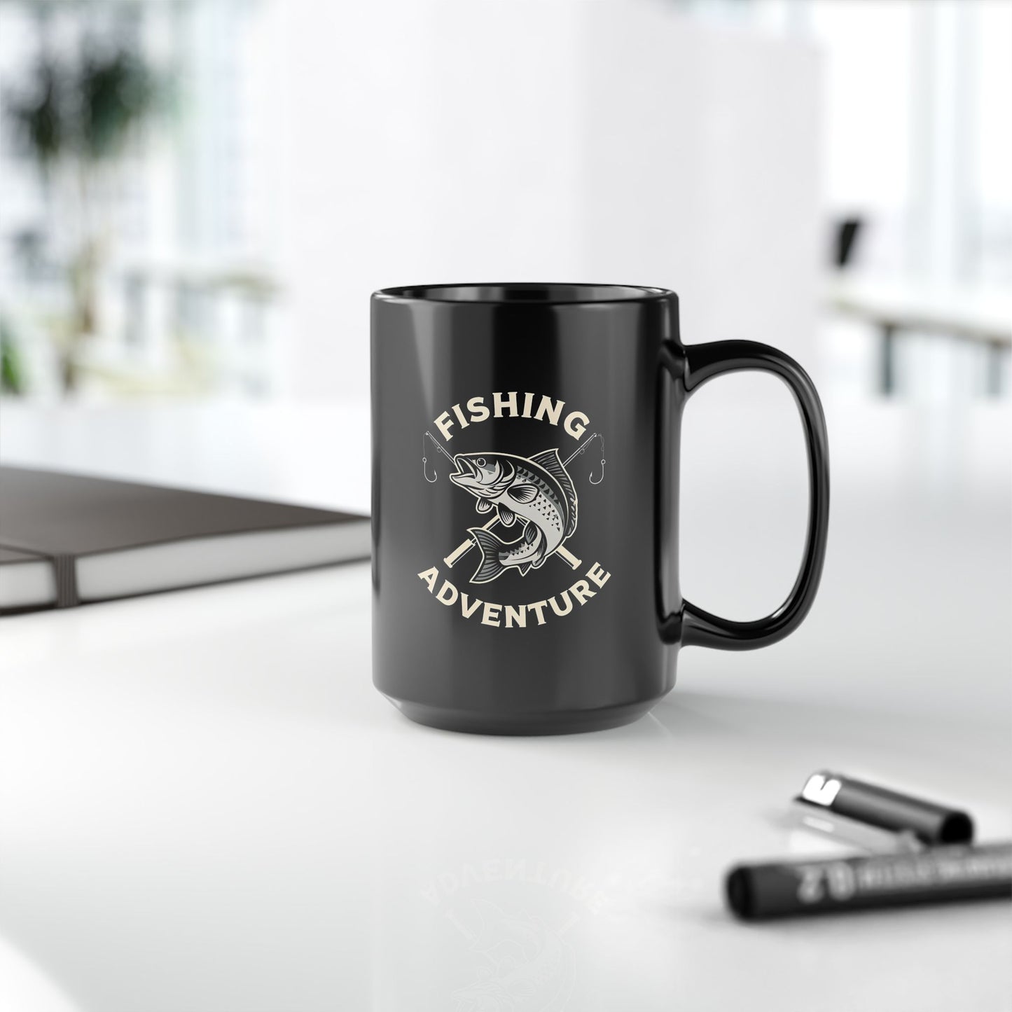 Fishing Adventure 15oz Mug - Perfect Gift for Fishing Enthusiasts