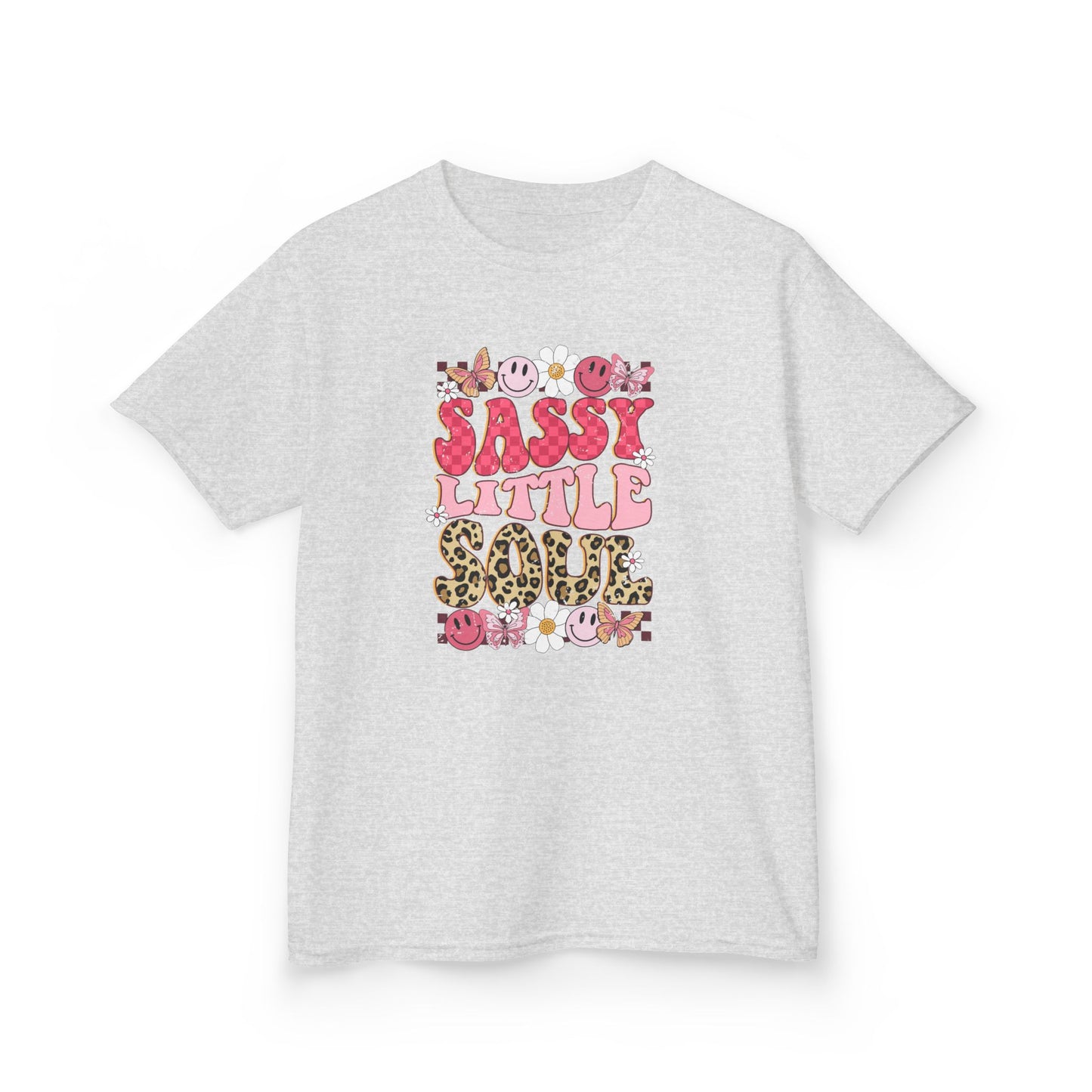 Sassy Little Soul Kids Tee - Fun & Trendy Heavy Cotton Shirt for Children