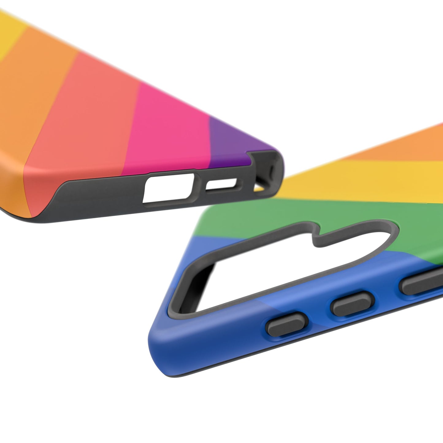 Vibrant Rainbow Phone Case - Tough & Stylish