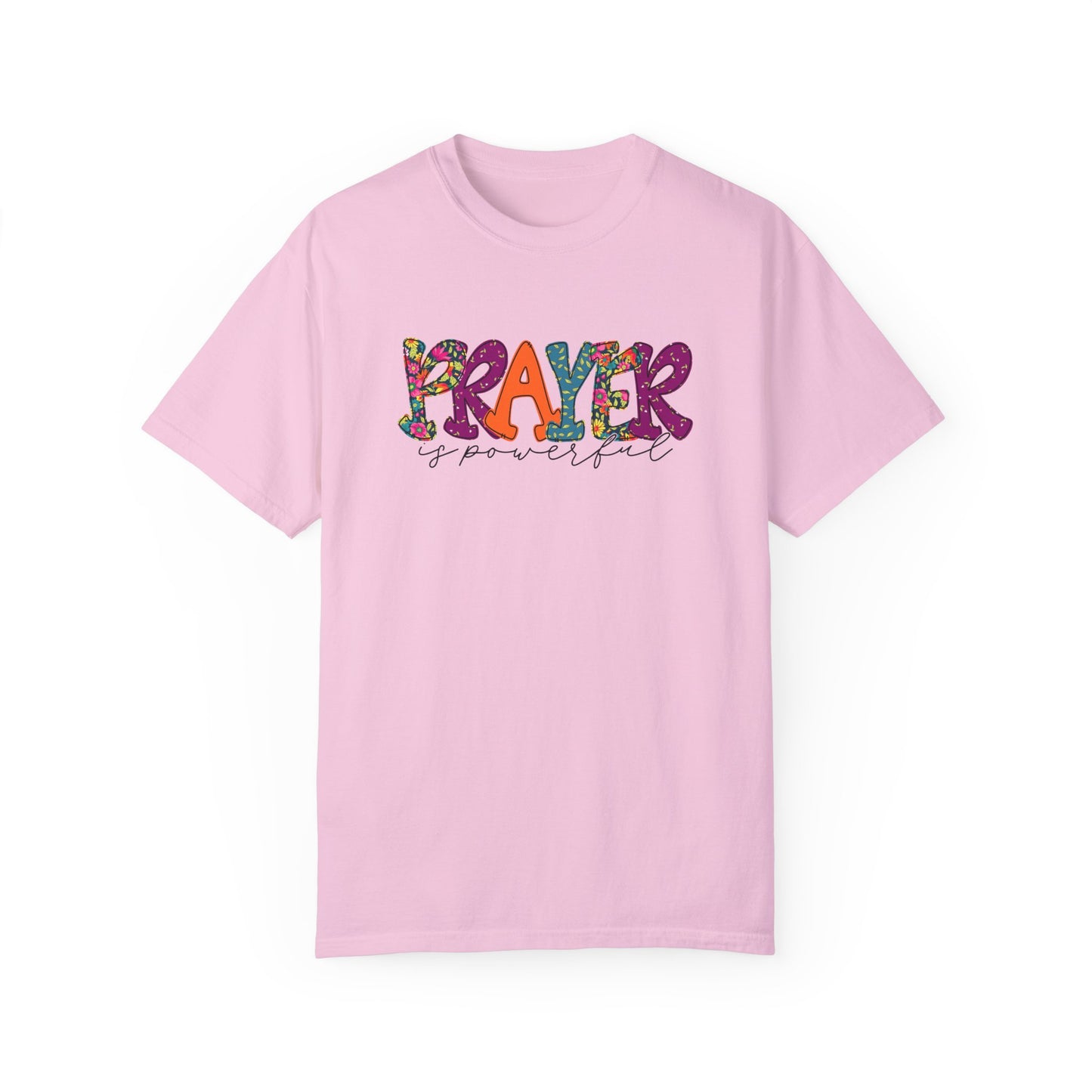 Colorful "Prayer is Powerful" Unisex T-Shirt