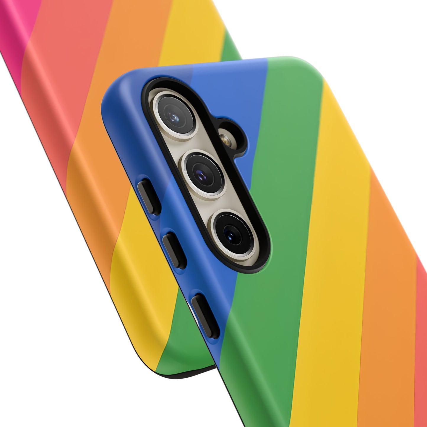 Vibrant Rainbow Phone Case - Tough & Stylish