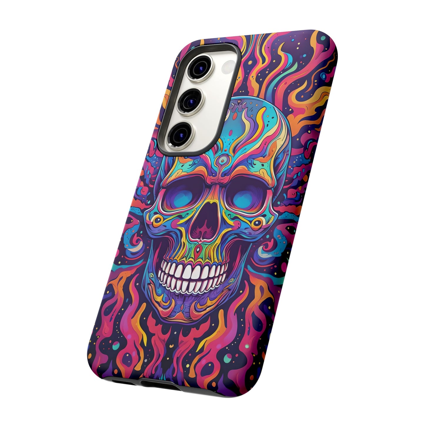 Colorful Skull Phone Case - Tough Cases for Bold Personalities