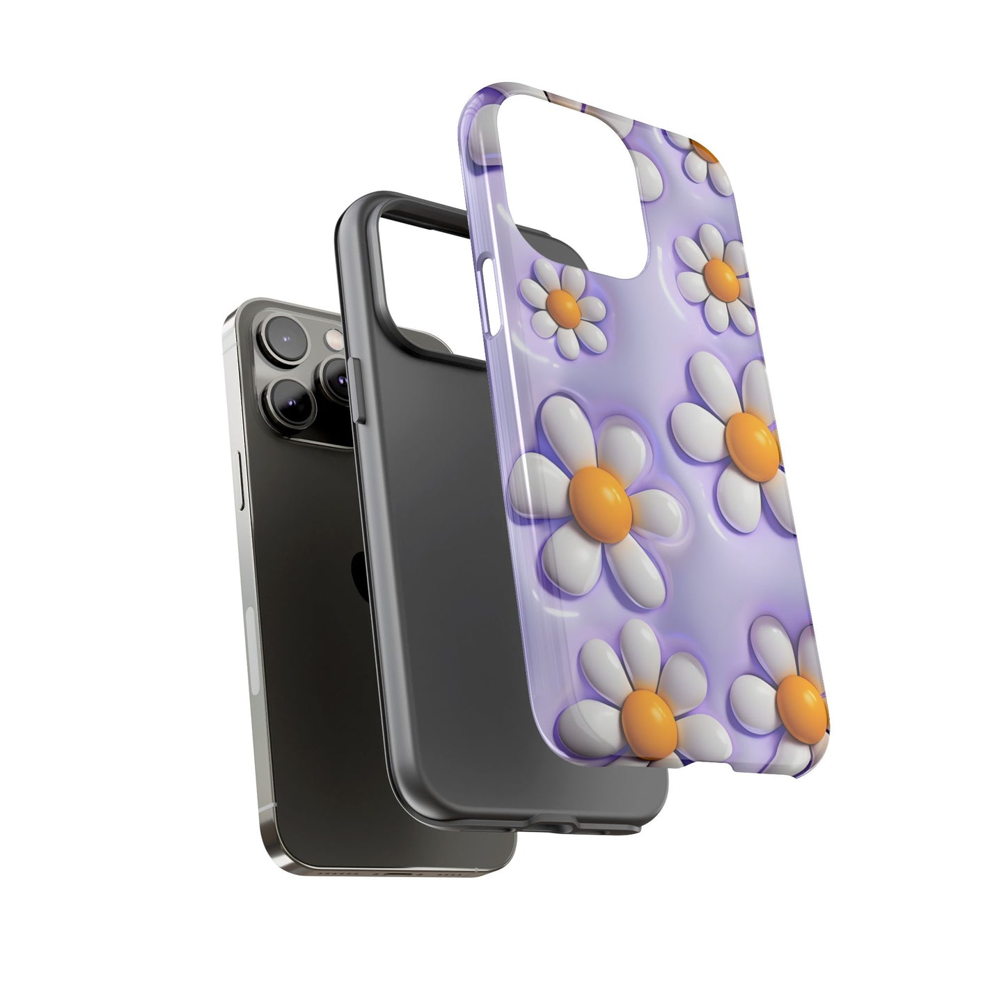Daisy Floral Phone Case - Tough Cases for Flower Power Vibes