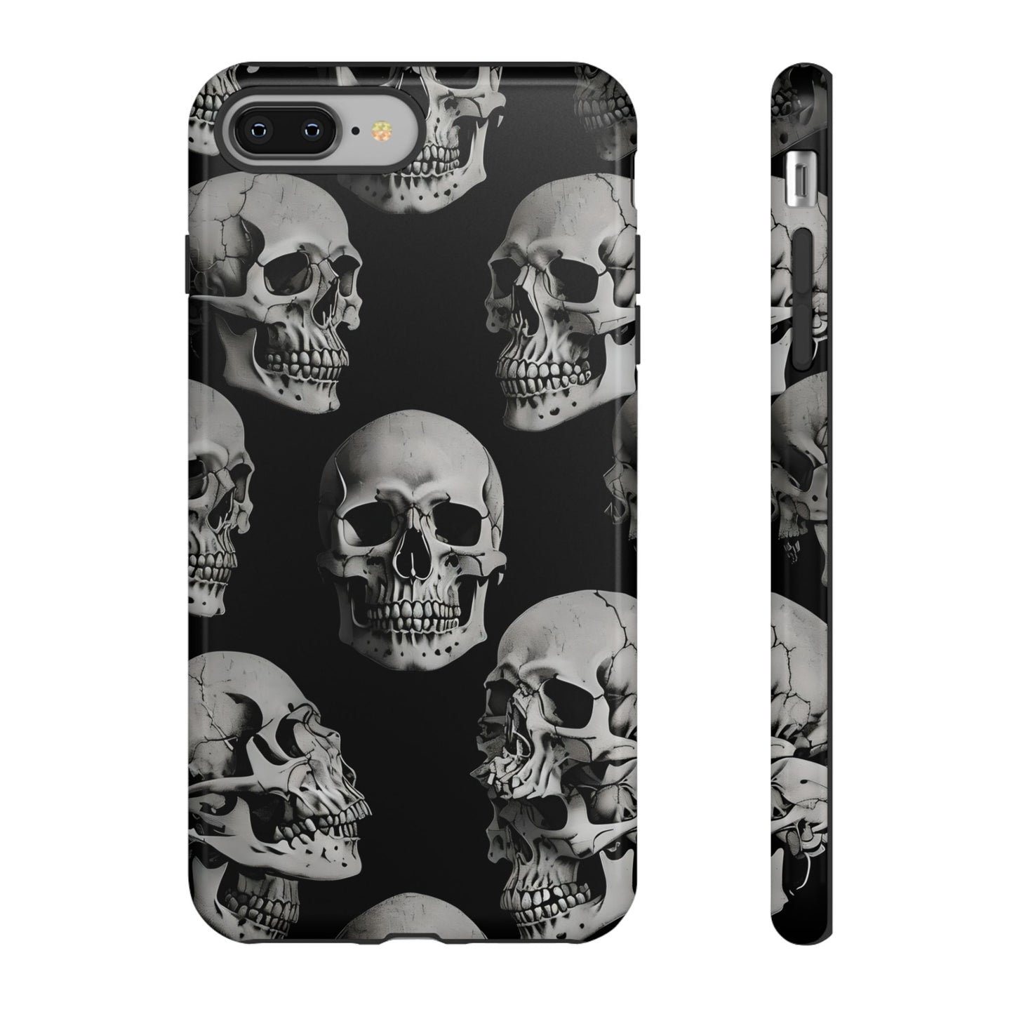 Skull Print Phone Case - Tough Cases for Bold Style