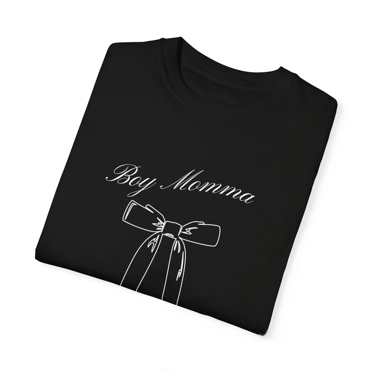 Boy Momma Garment-Dyed Unisex T-Shirt - Perfect Gift for Moms